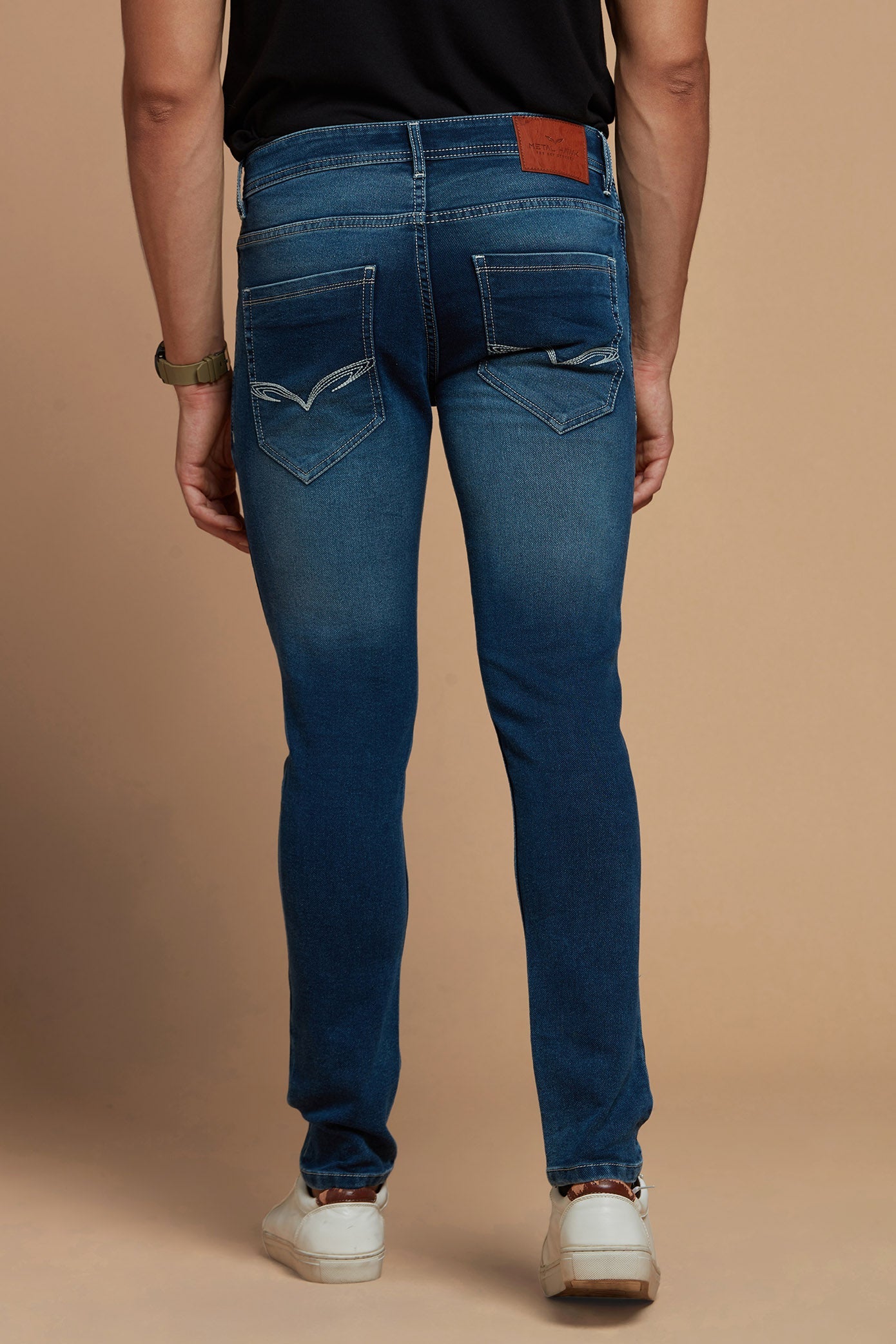 Men Denims Jeans with Straight Fit