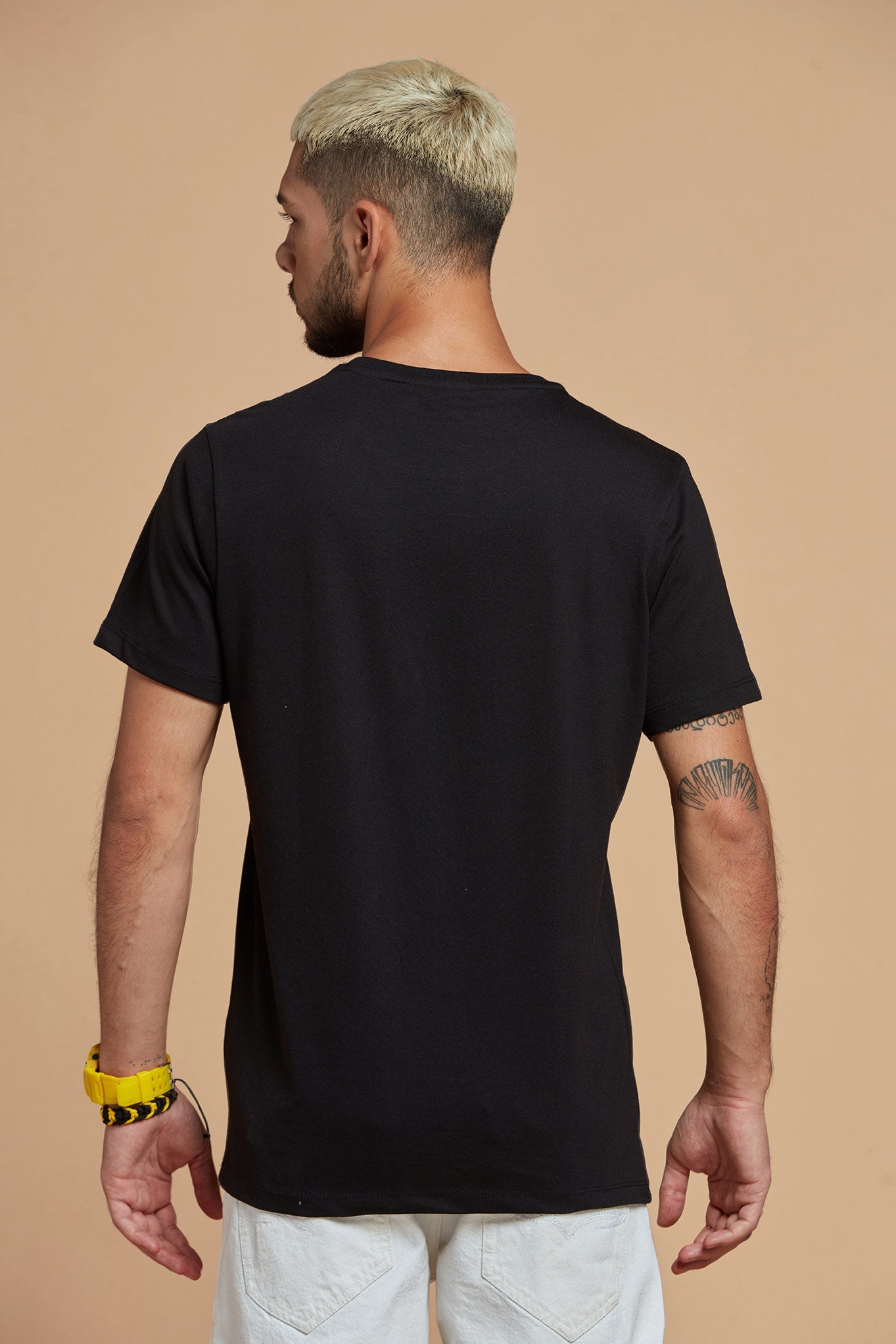 Men T-Shirt Black