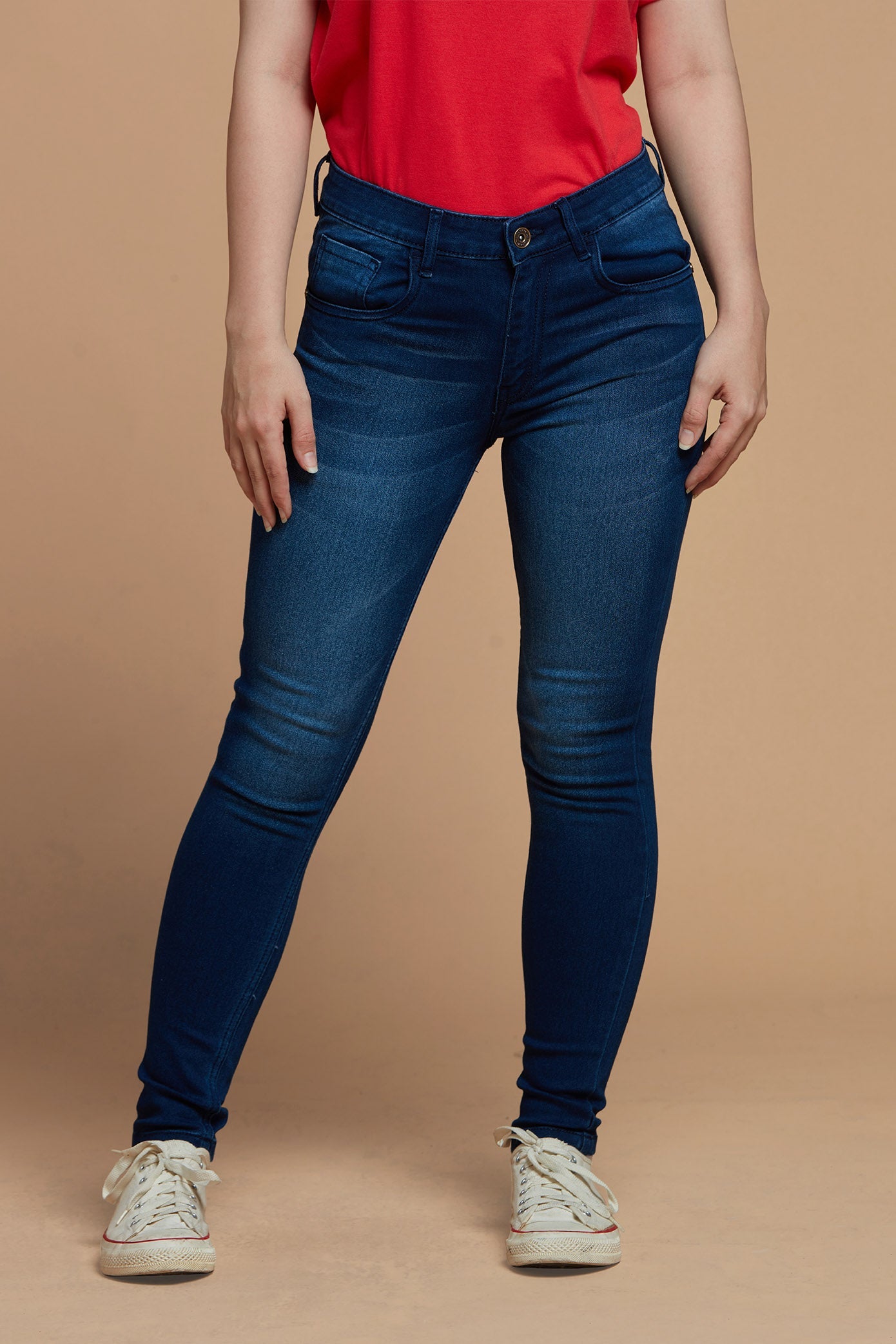 Women Denims Jeans Deep Blue 