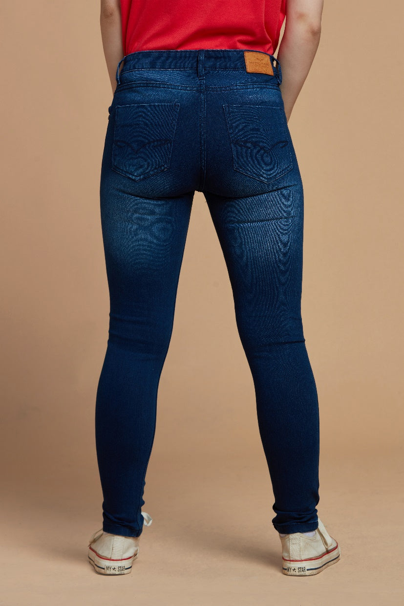 Deep Blue Jeans for Women