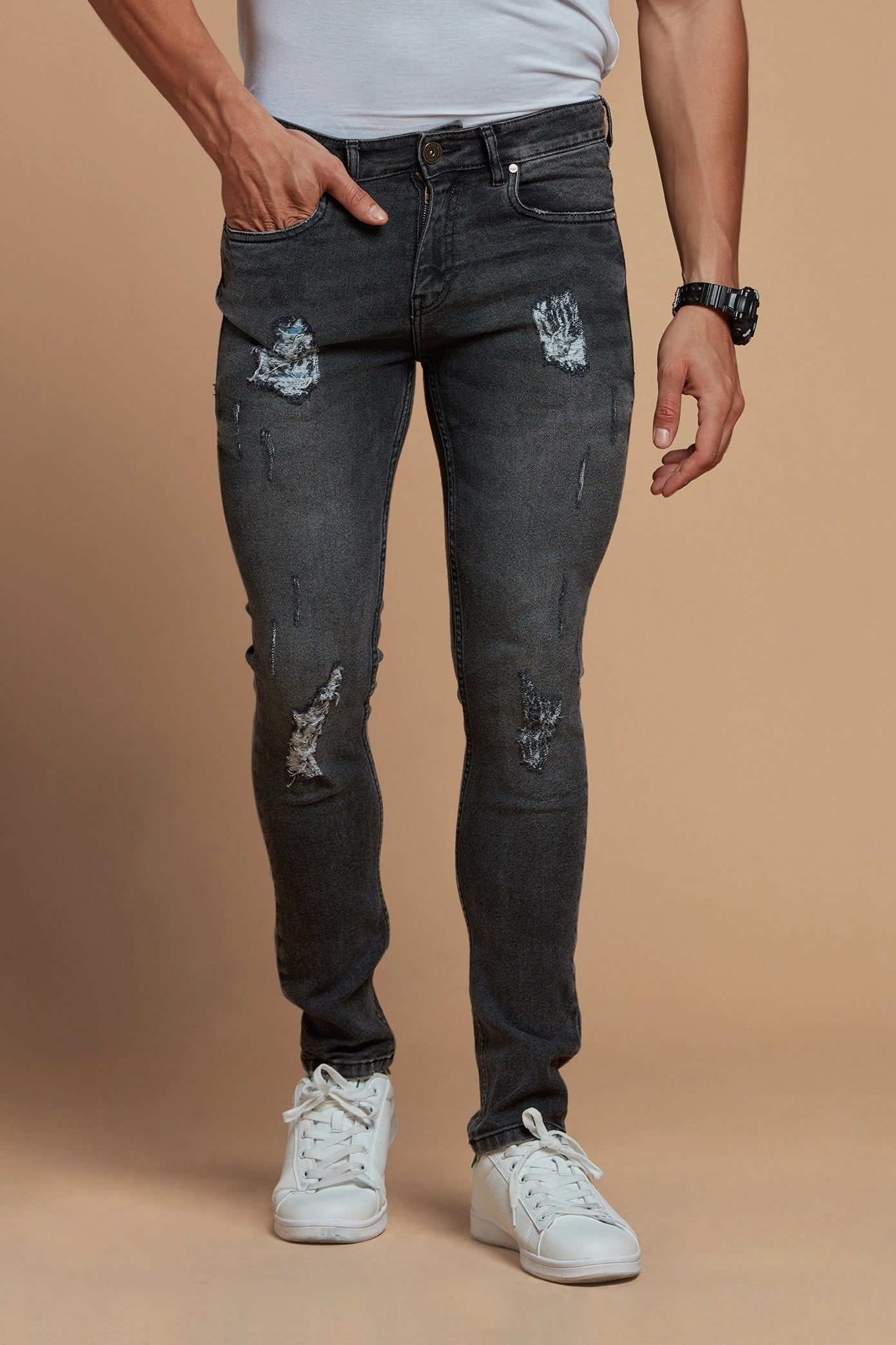 Men Denims Jeans faded