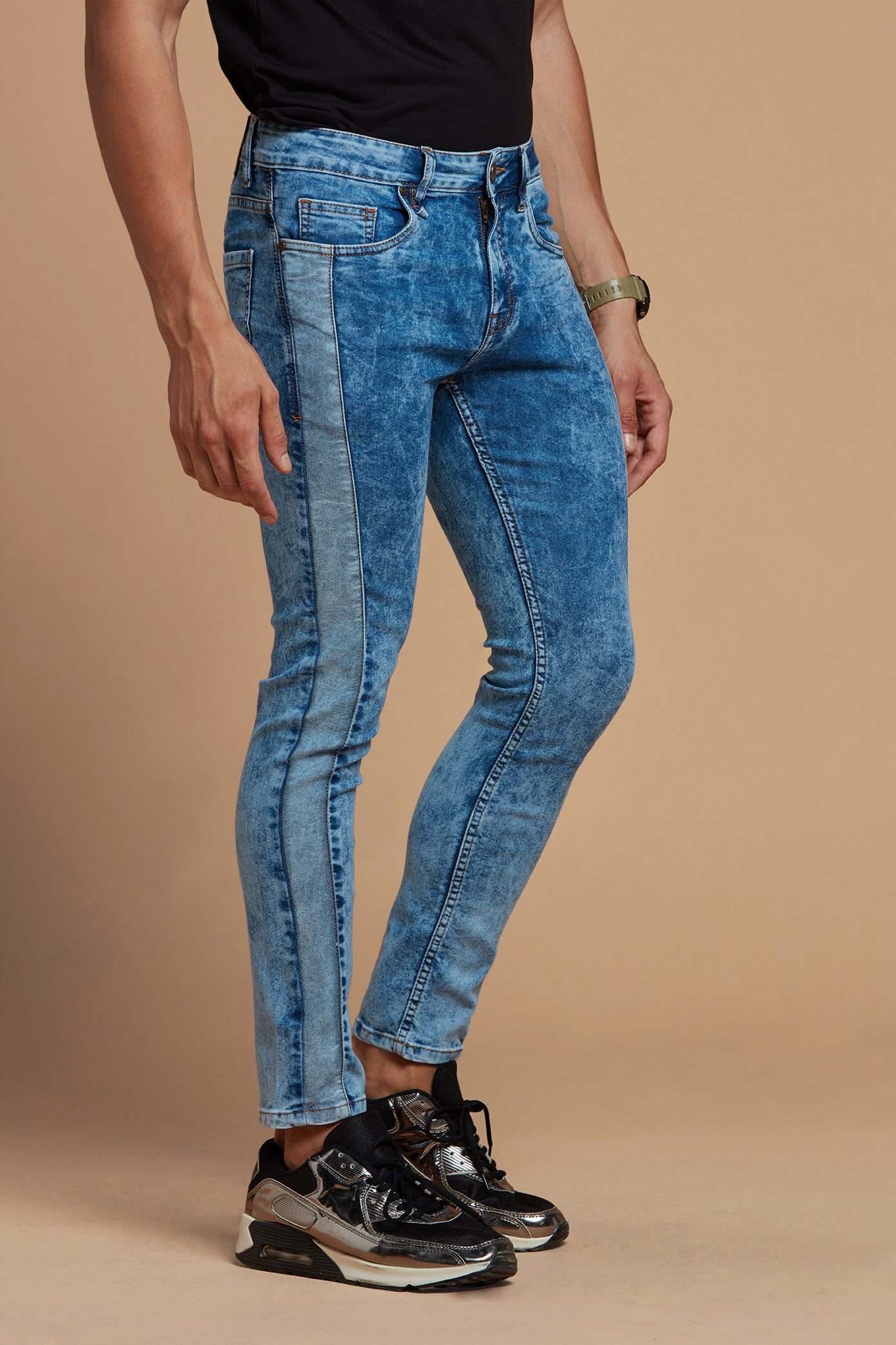 Men Denims Jeans Blue 