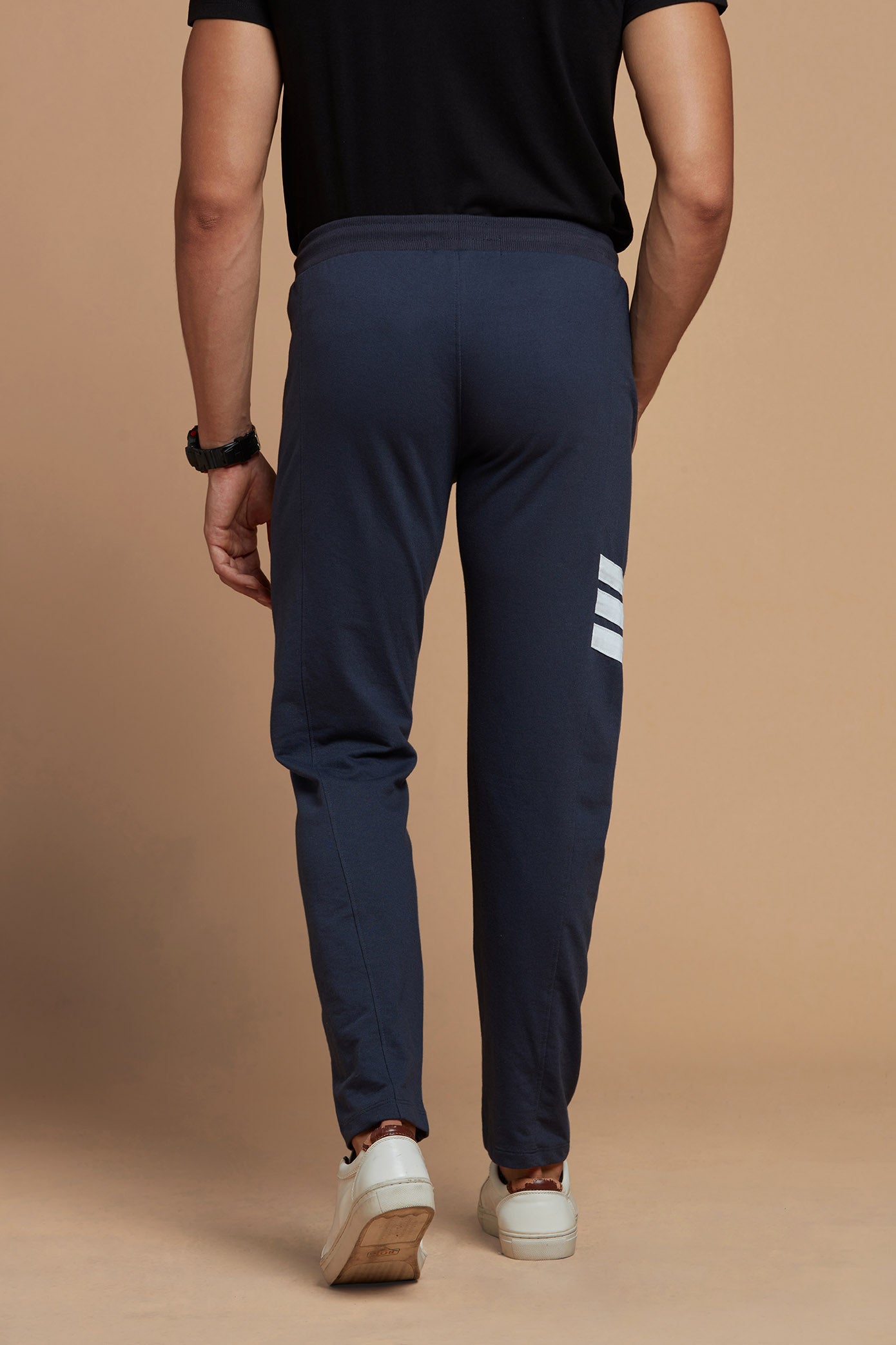 Men Joggers Dark Blue