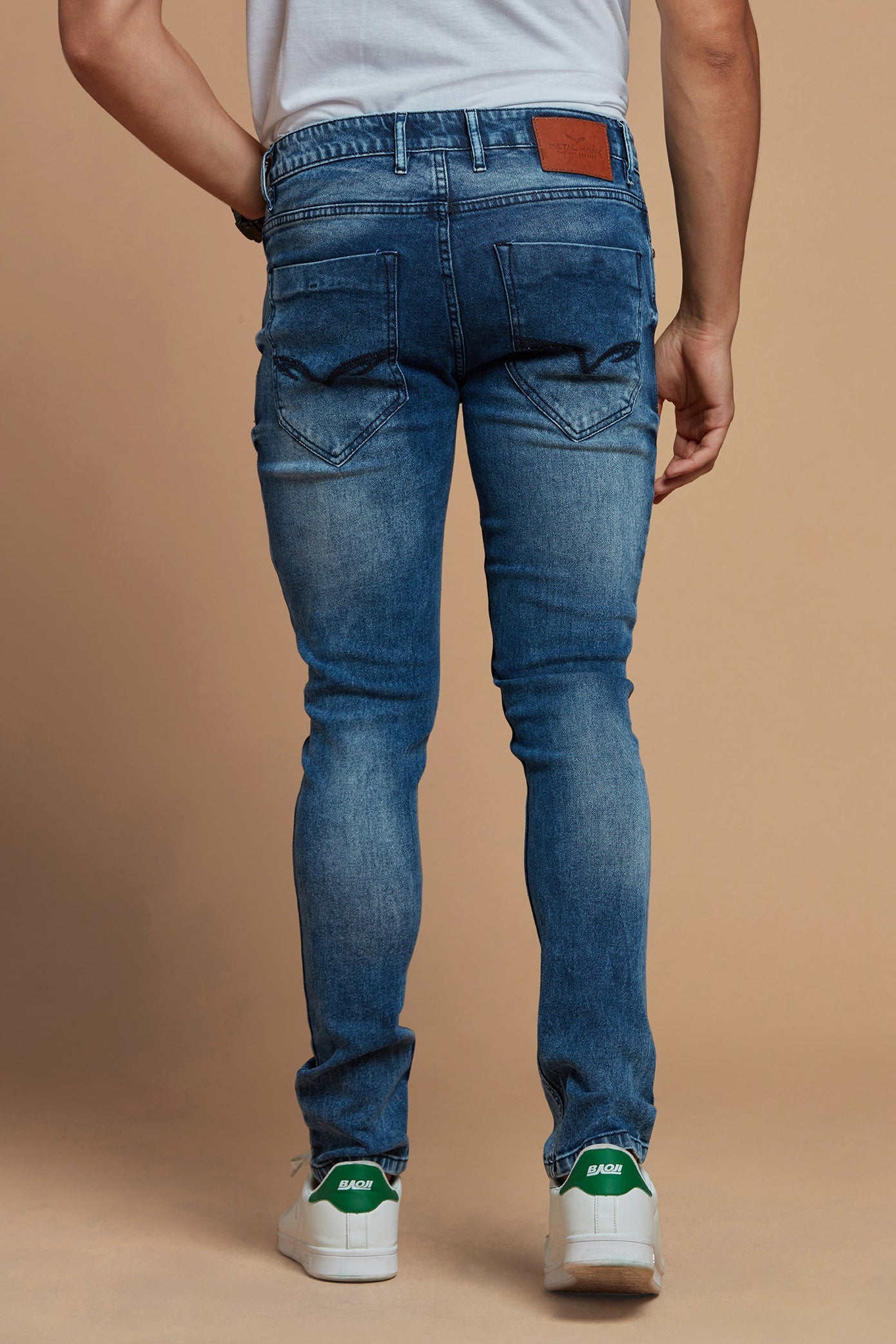 Men Denim Jeans Blue