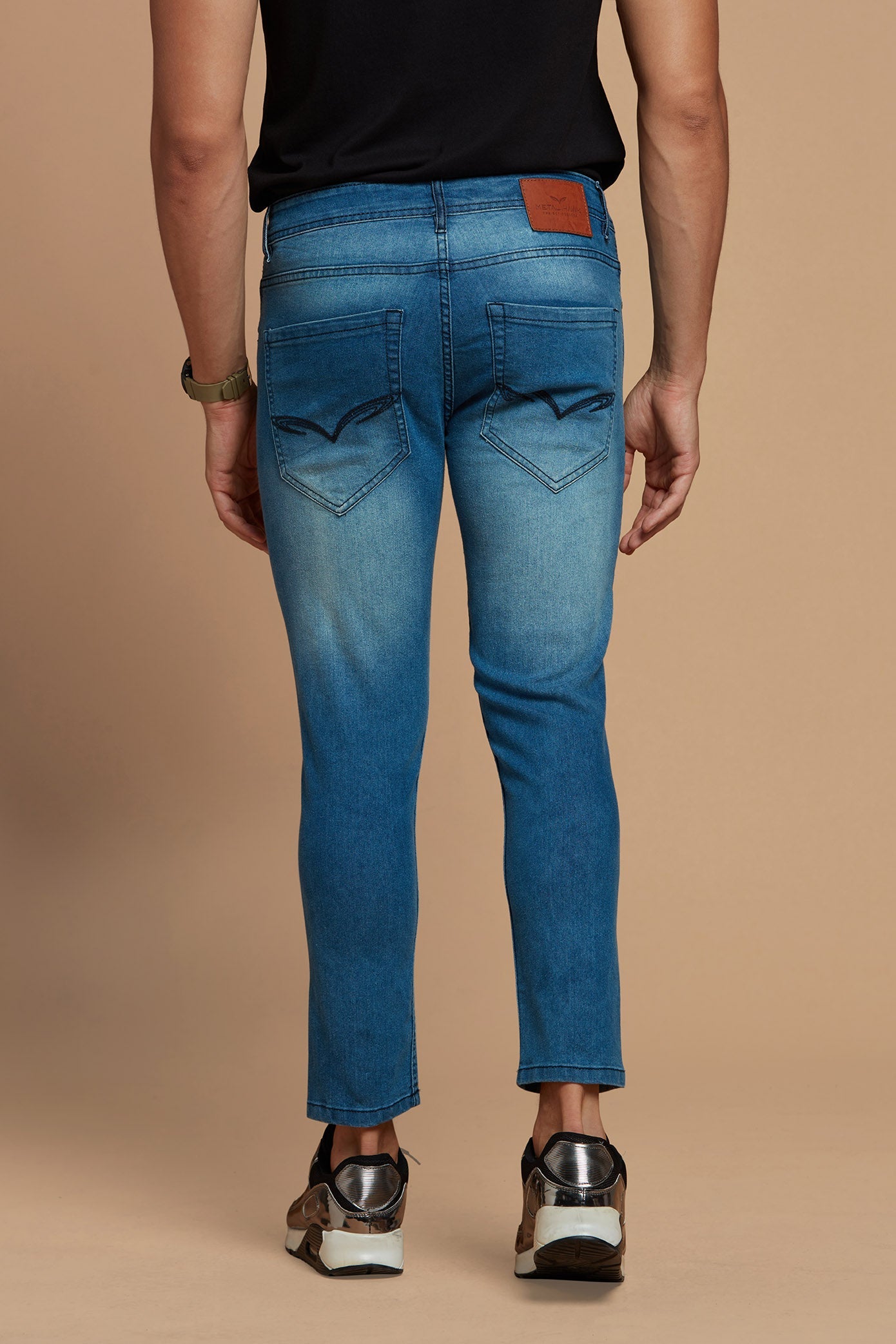 Relaxed Blue Denims Jeans for Men