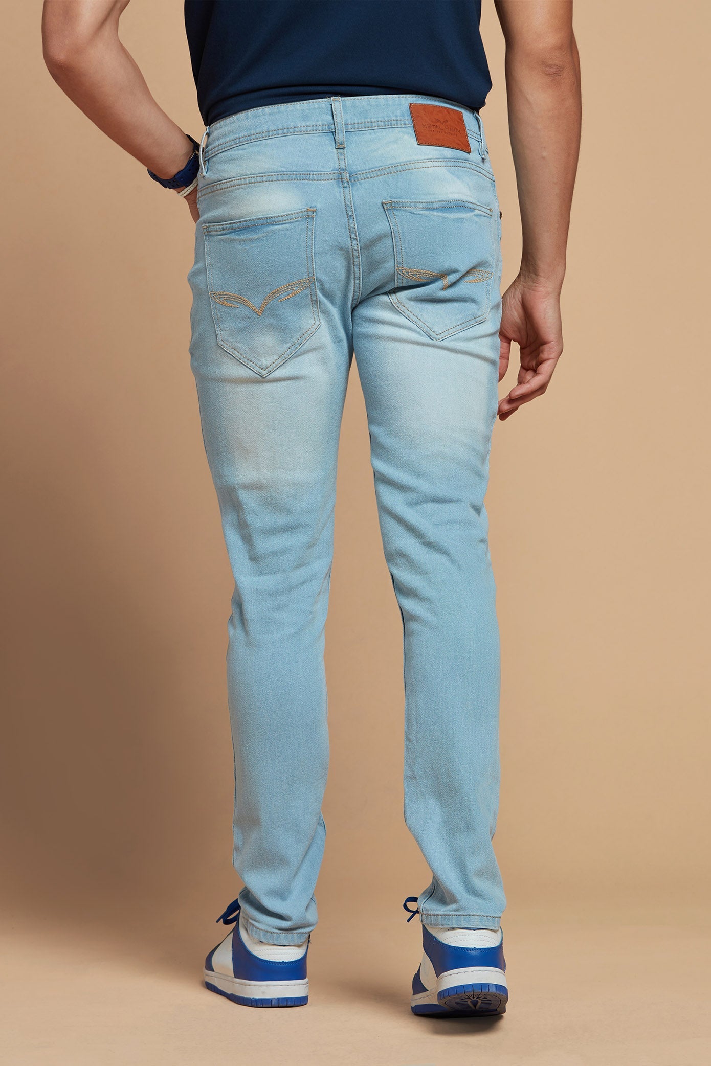 Ultra Blue Light Denim Jeans for Men