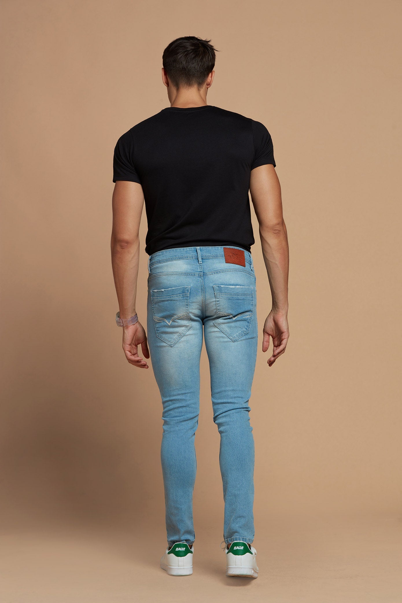  Casual Light Blue Denim Jeans