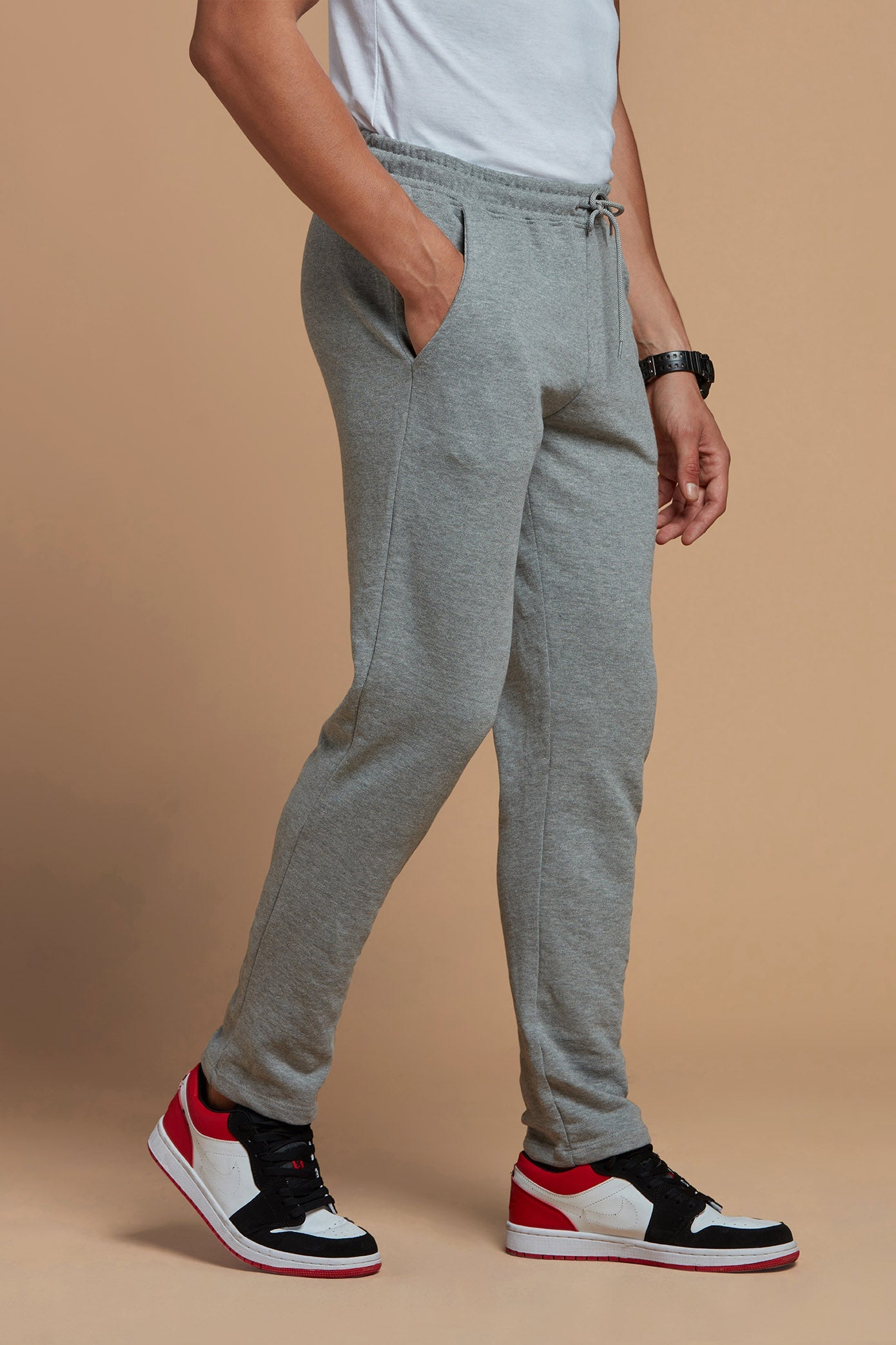 Men Jogger Classic Grey Track Pants