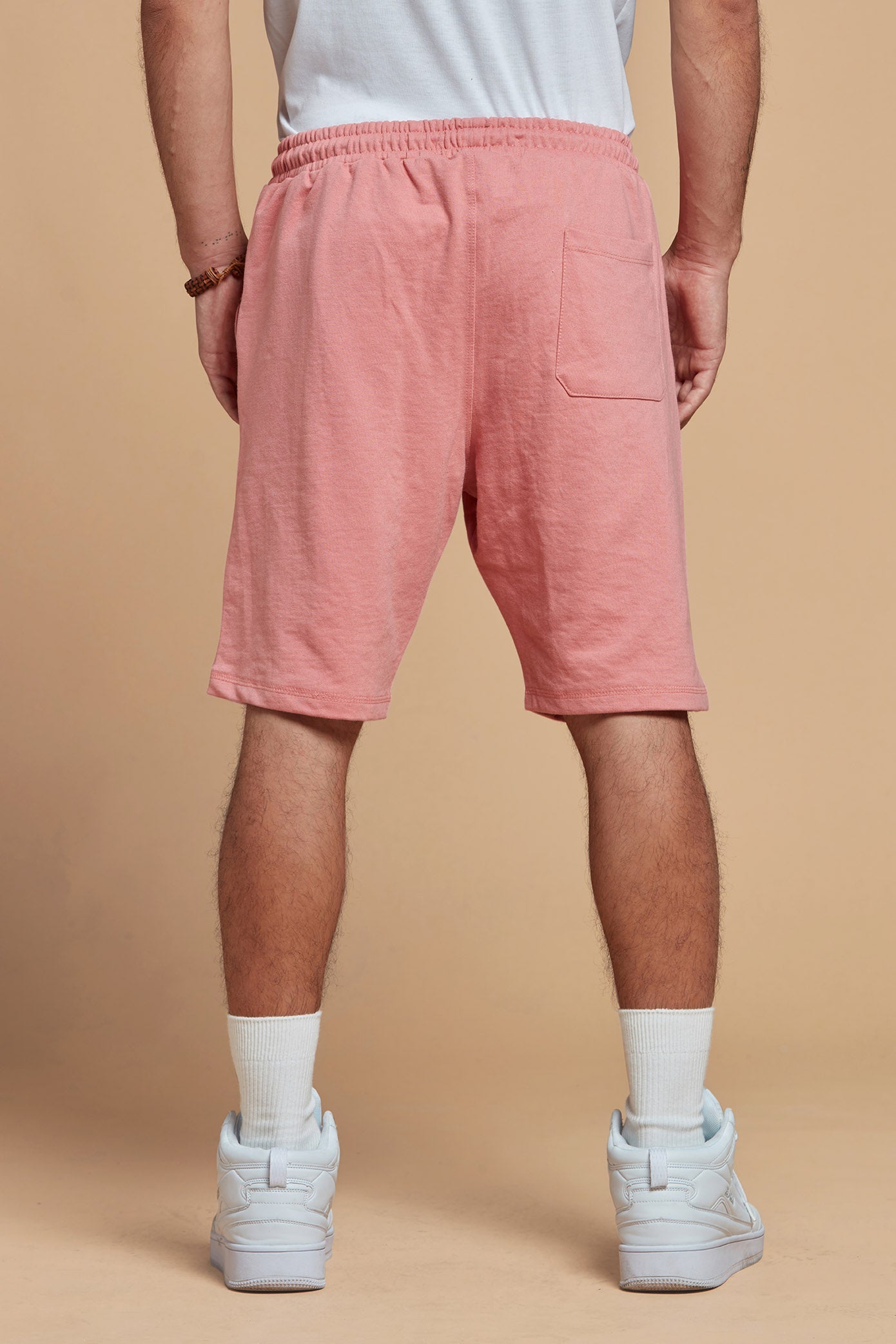 Pastel Pink Shorts for Men