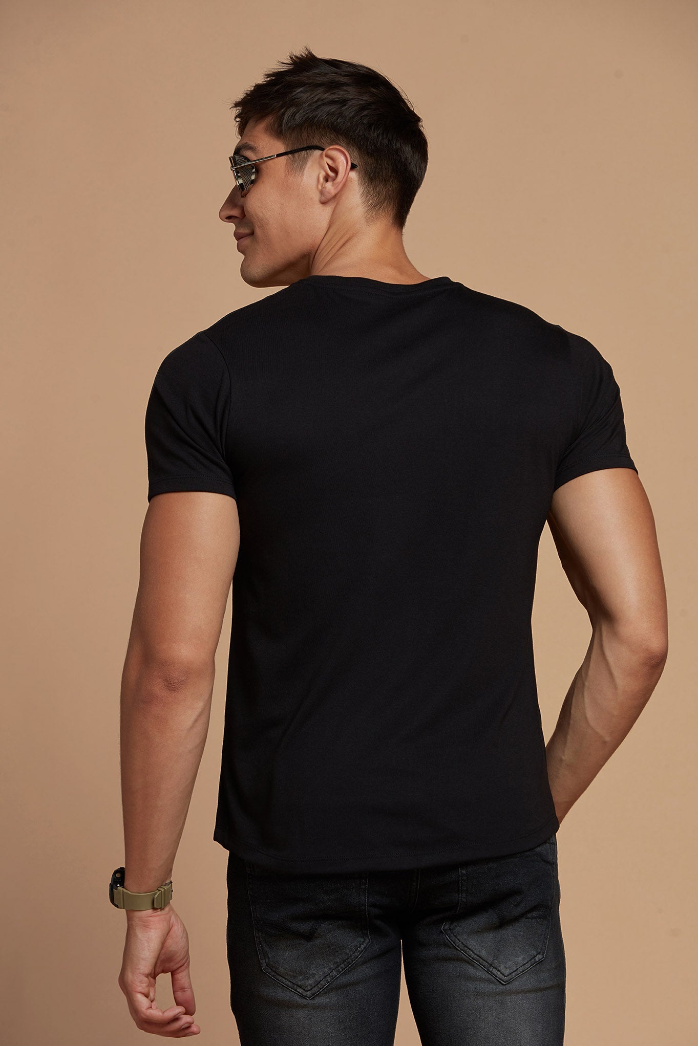 Black T-shirt for Men