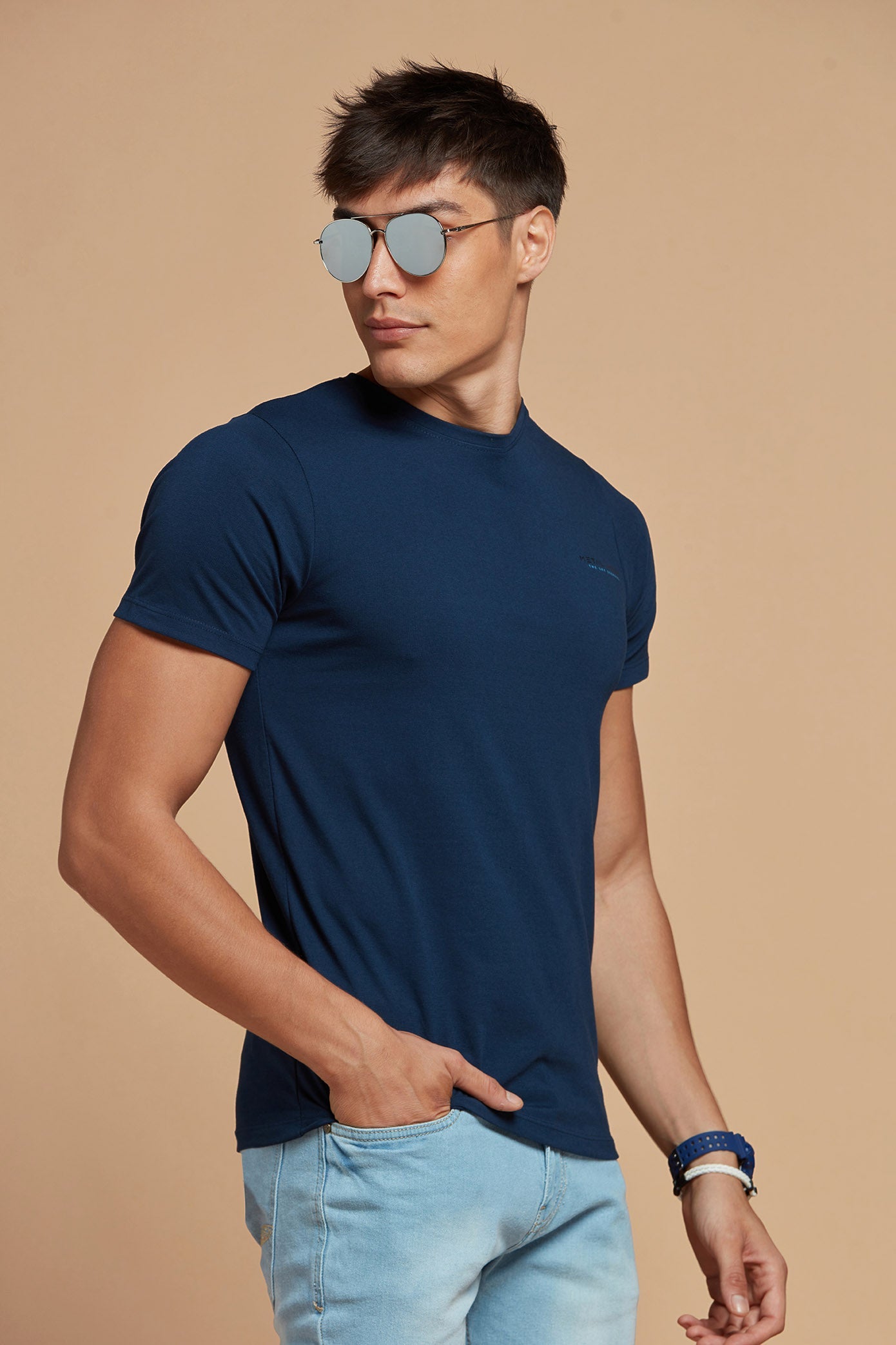 Dark Blue T-shirt for Men