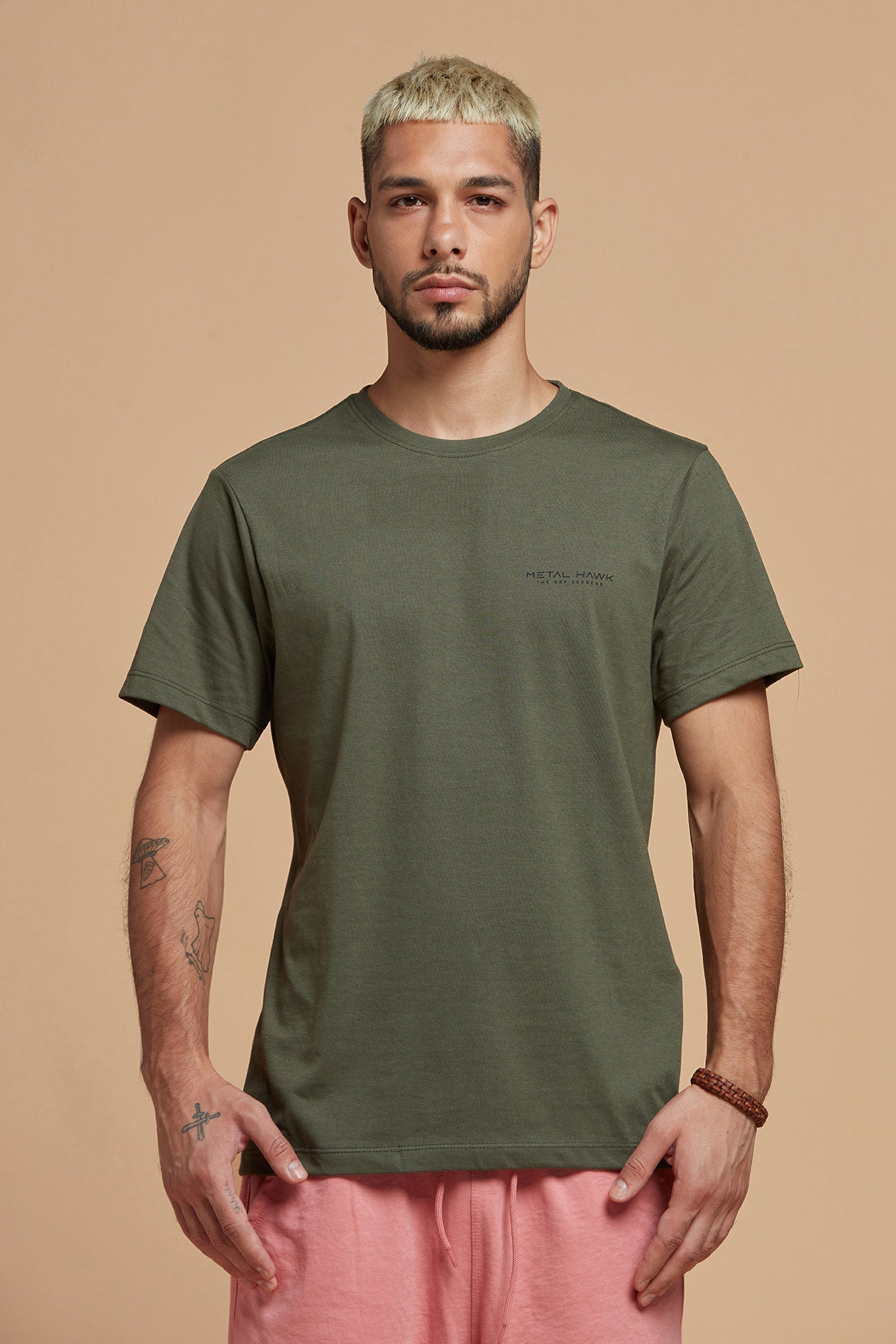 Pastel Green T-shirt for Men