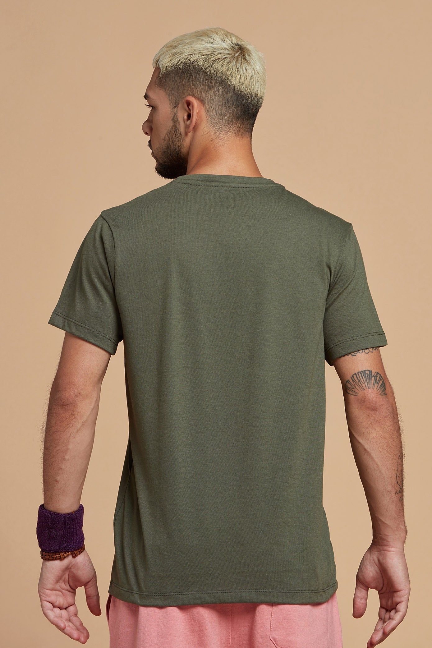 Pastel Green T-Shirt Men