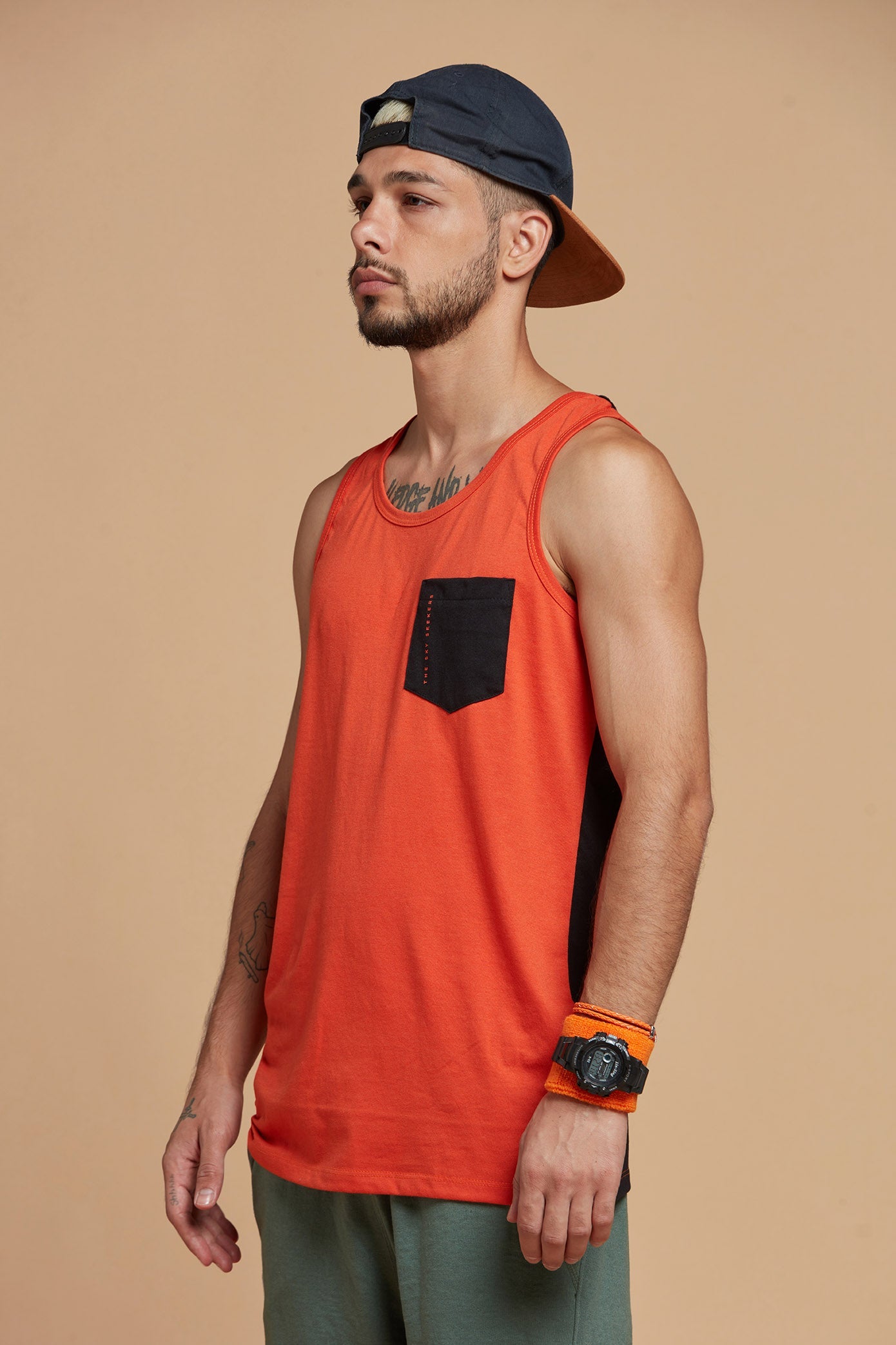 Vest Style Orange 