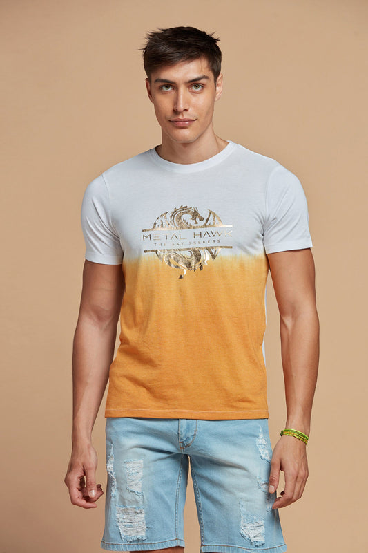 Men T-Shirt Cool Two Shades Tee