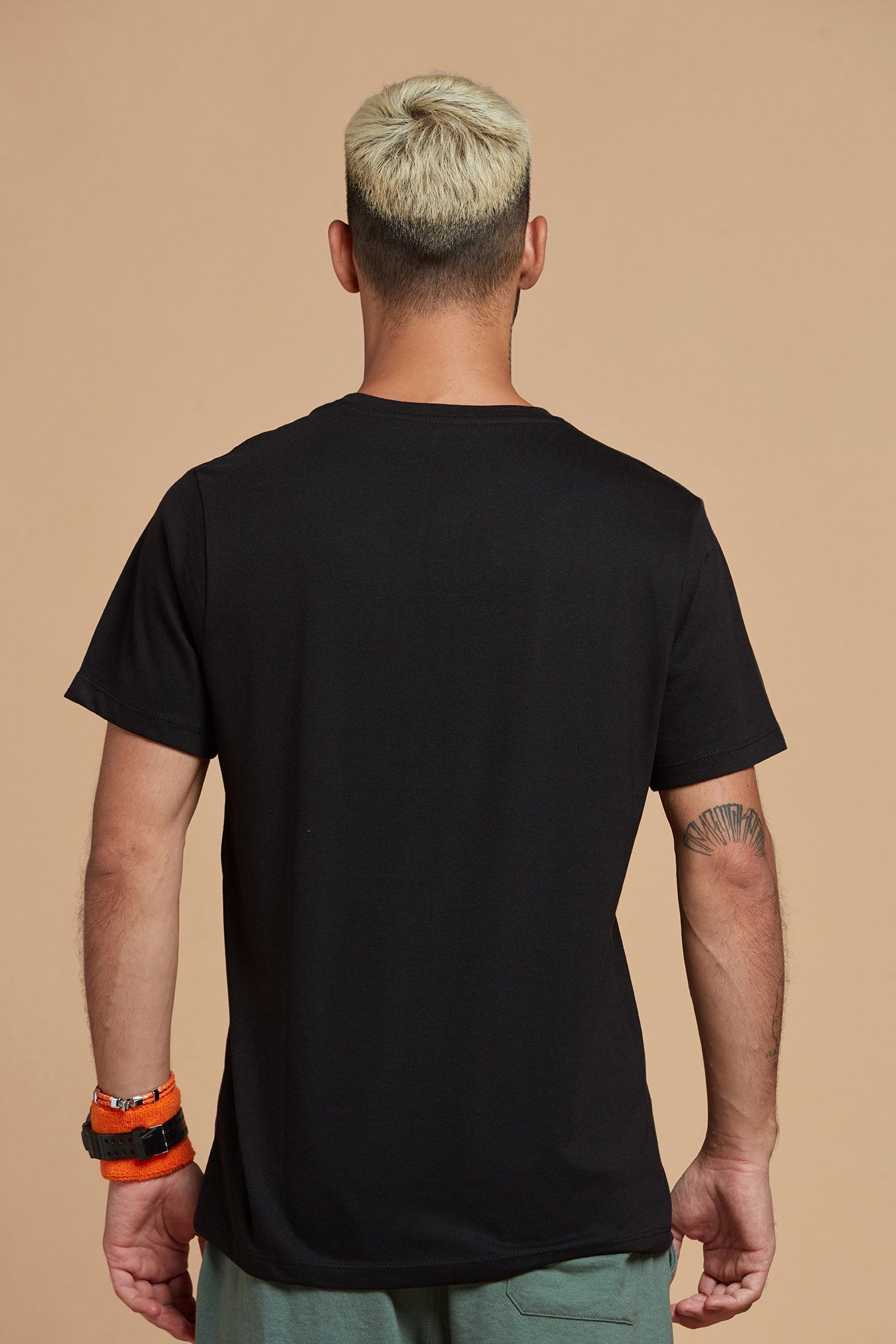 Black Tee for Men