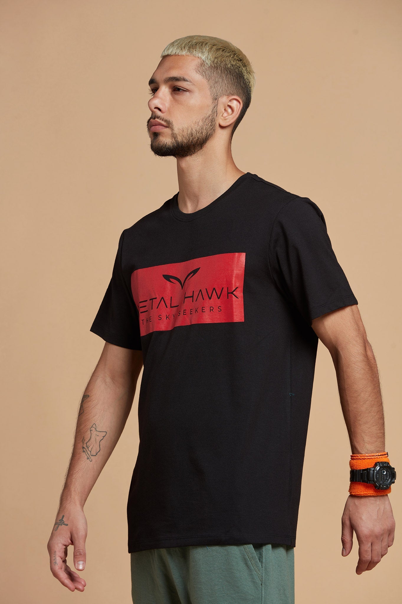 Black And Red Tee