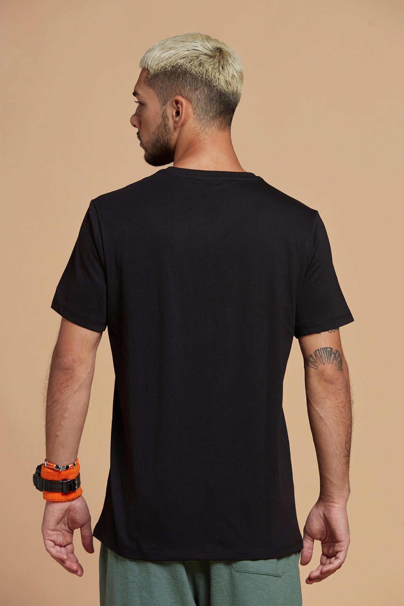 Black Tee for Men