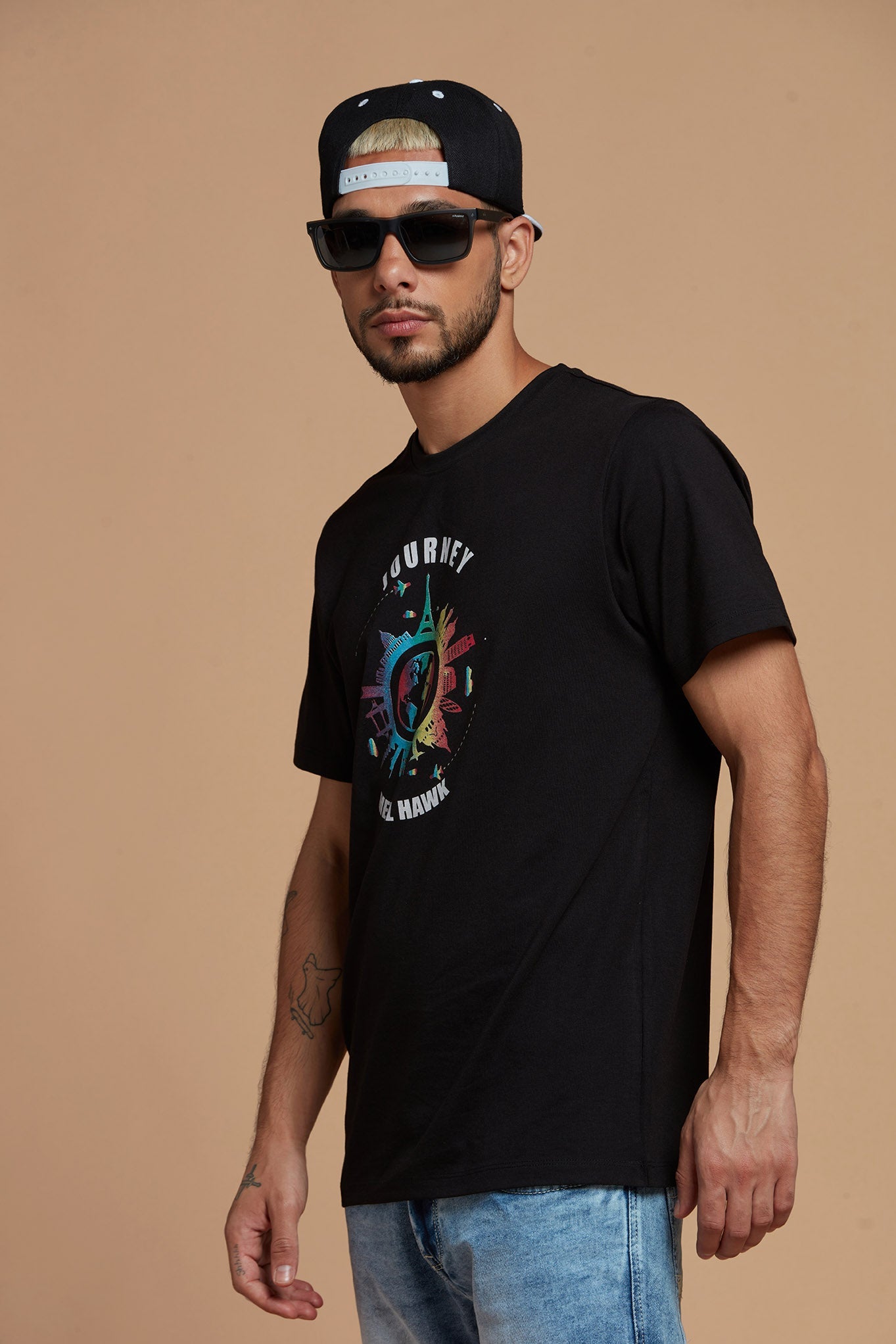 Men T-Shirts Black 