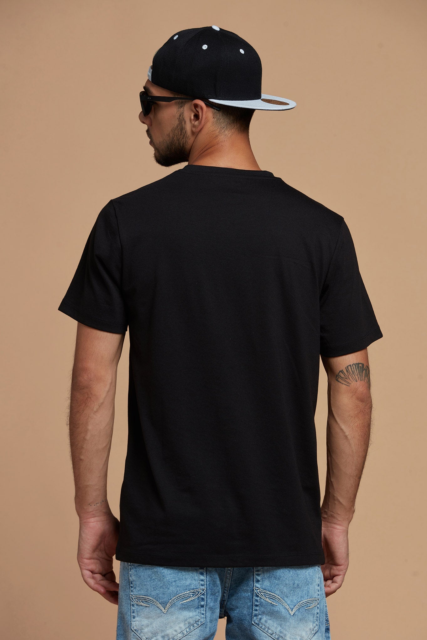 Black Tee for Men