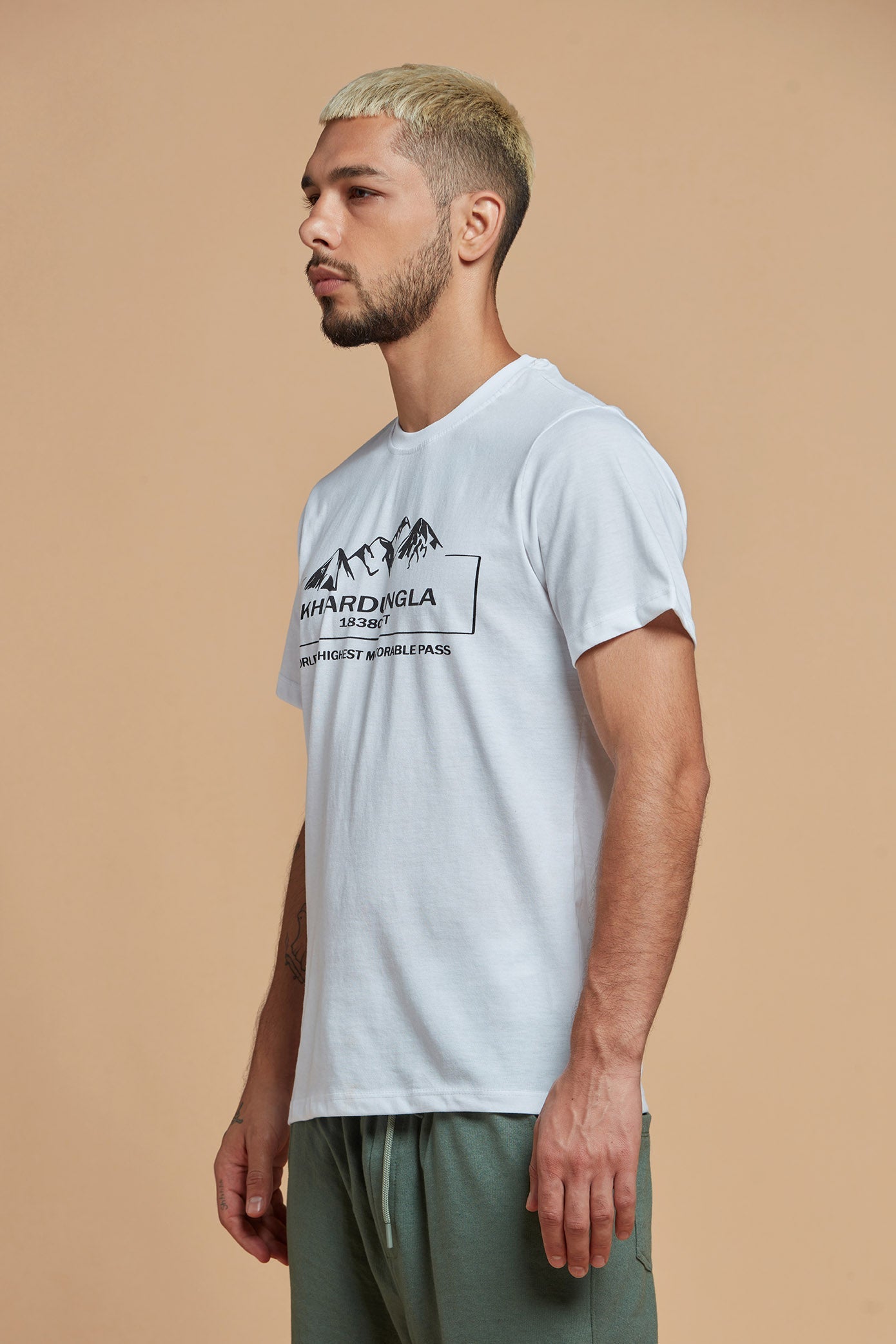 Men T-Shirt Classic White Tee