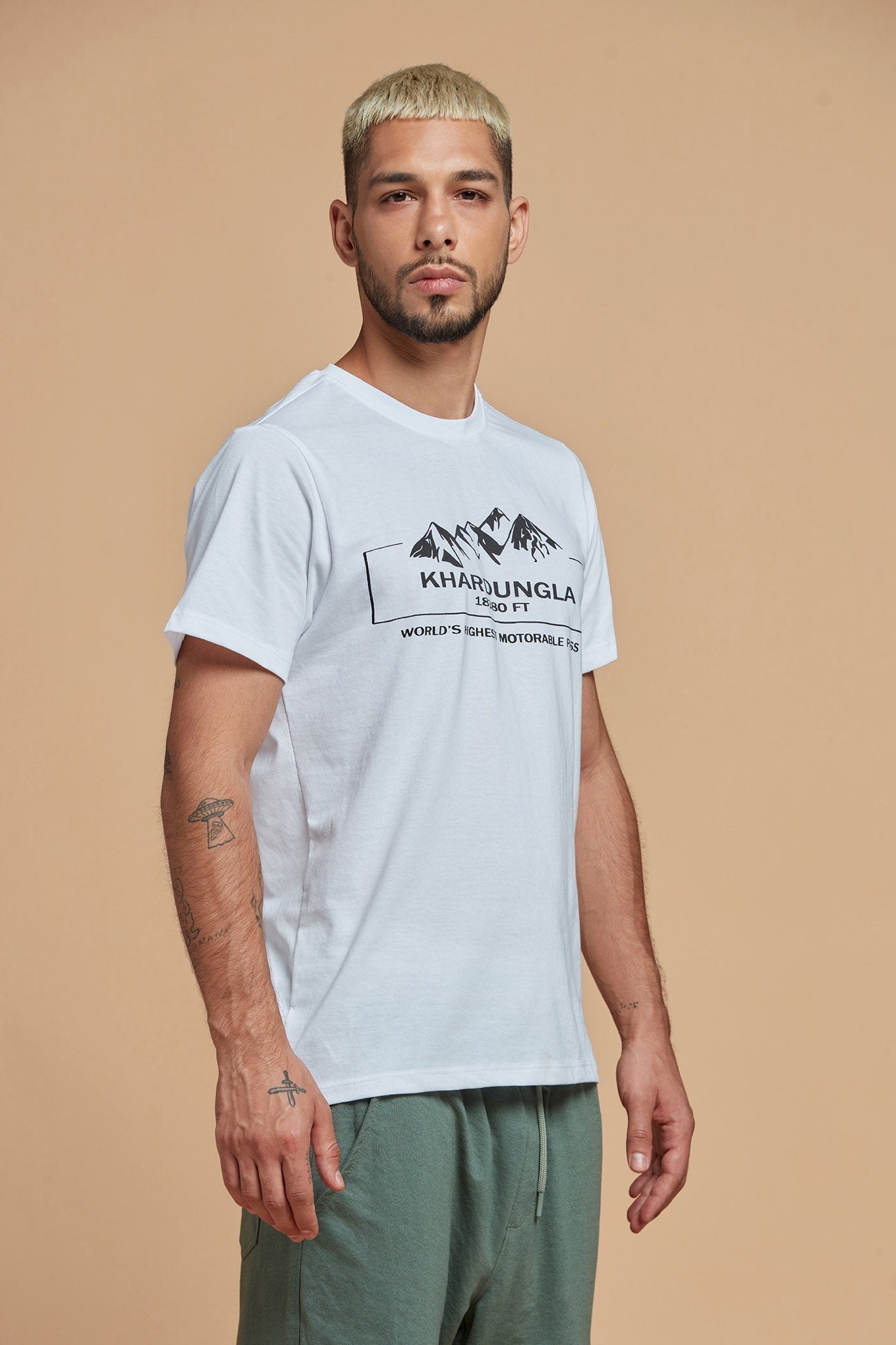 Classic White Tee for Men