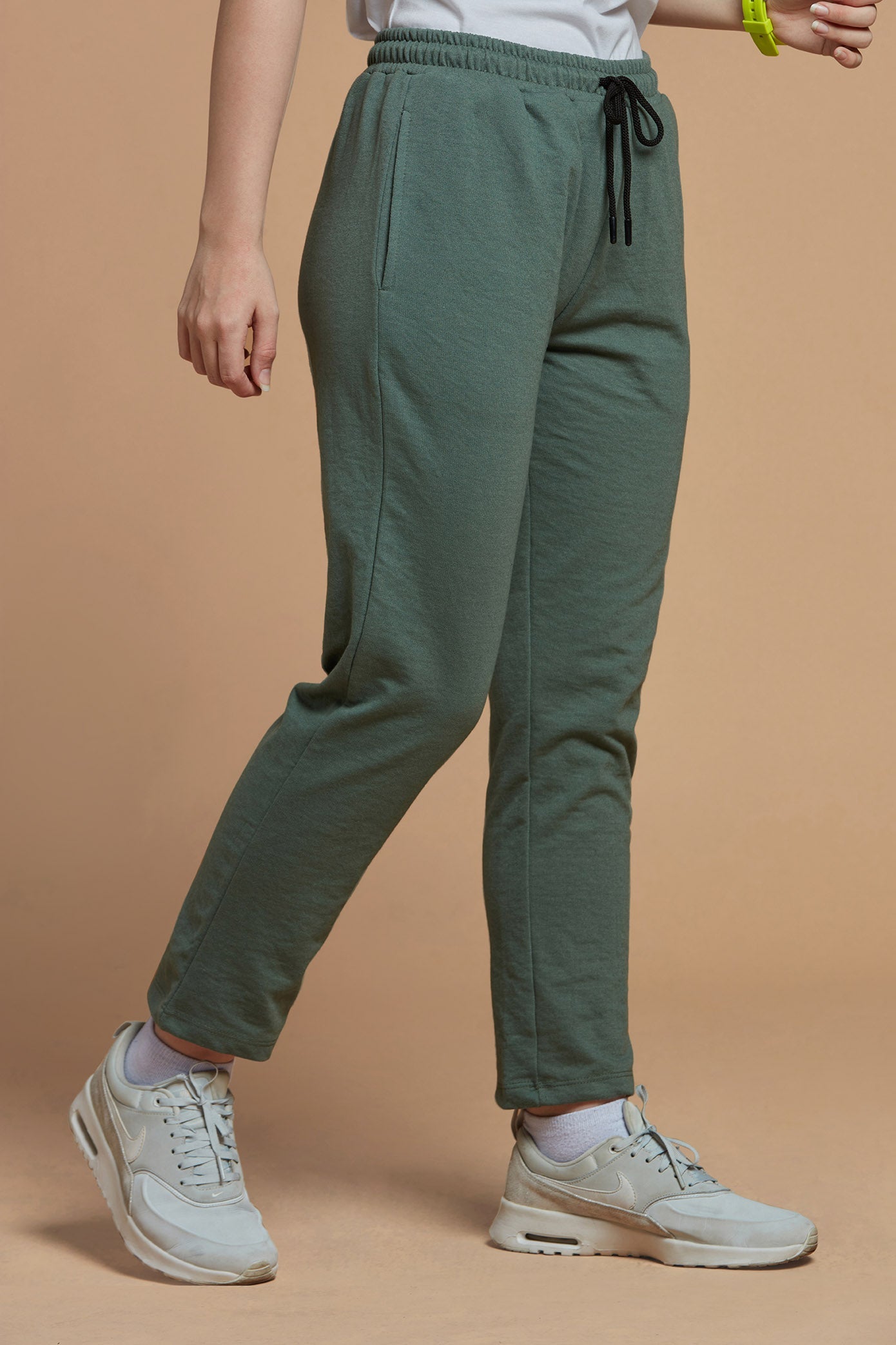 Green Easy Track Pants