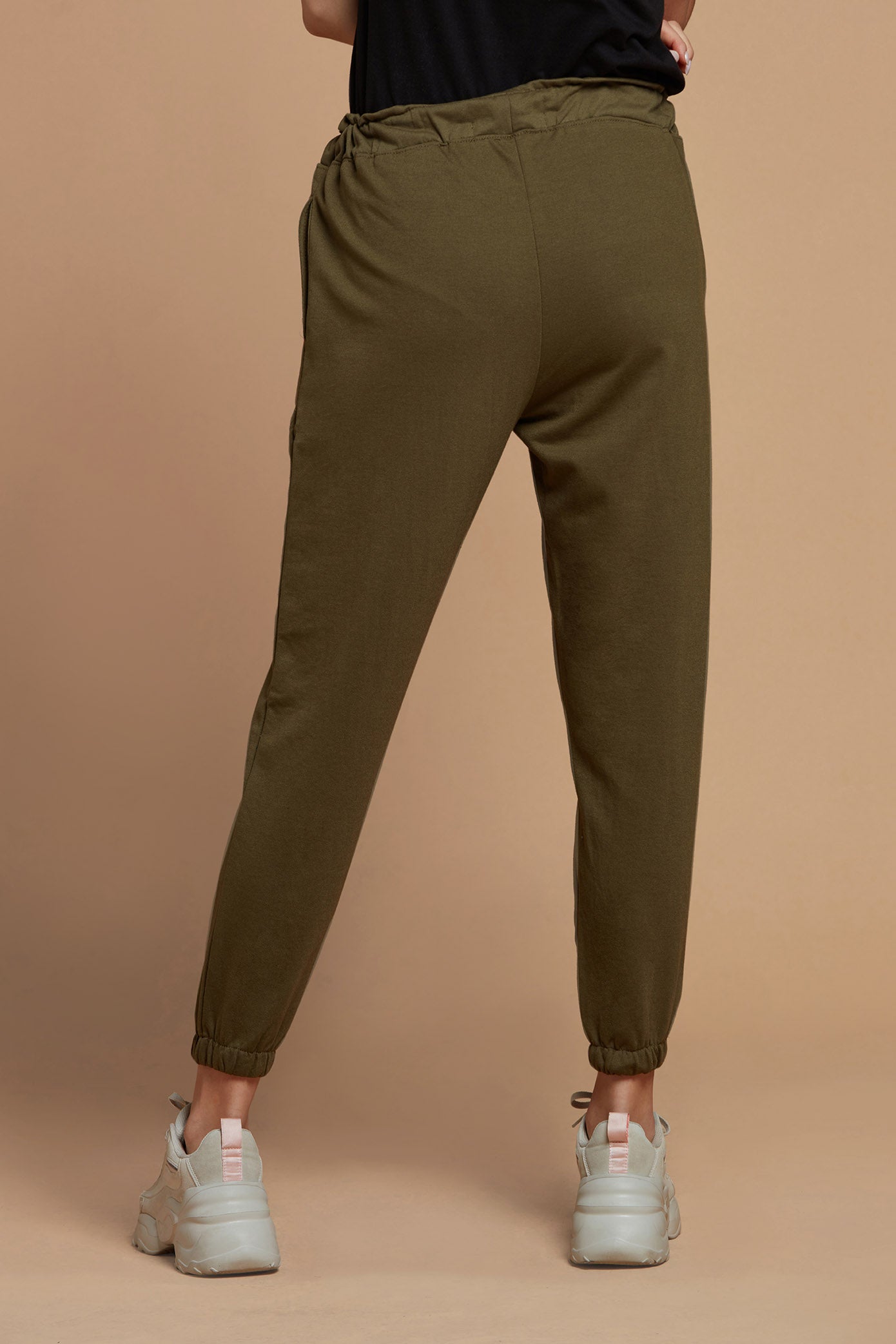 Women Joggers Olive