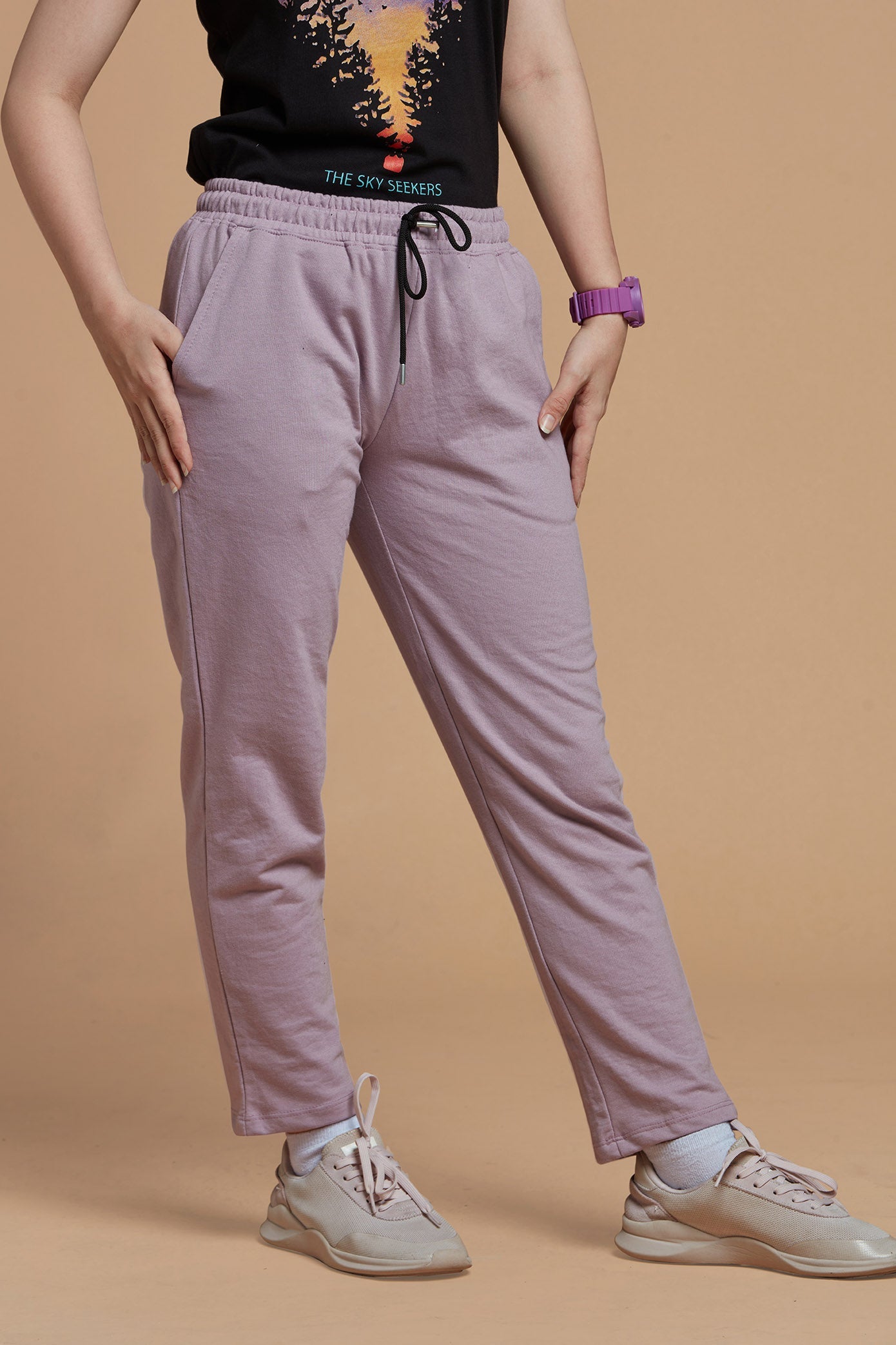 Pink Track Pants