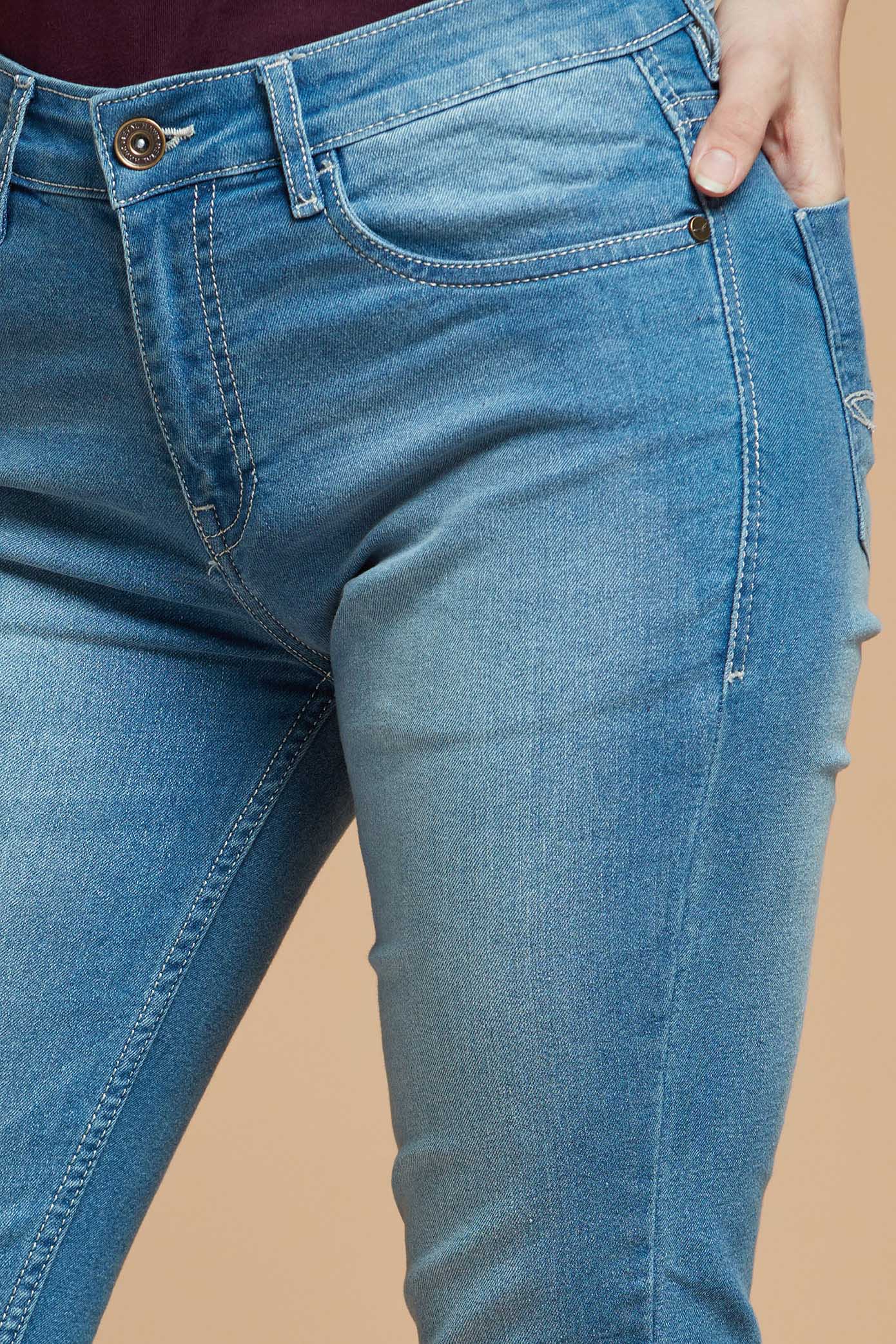 Stunning Blue Denim Jeans for Women