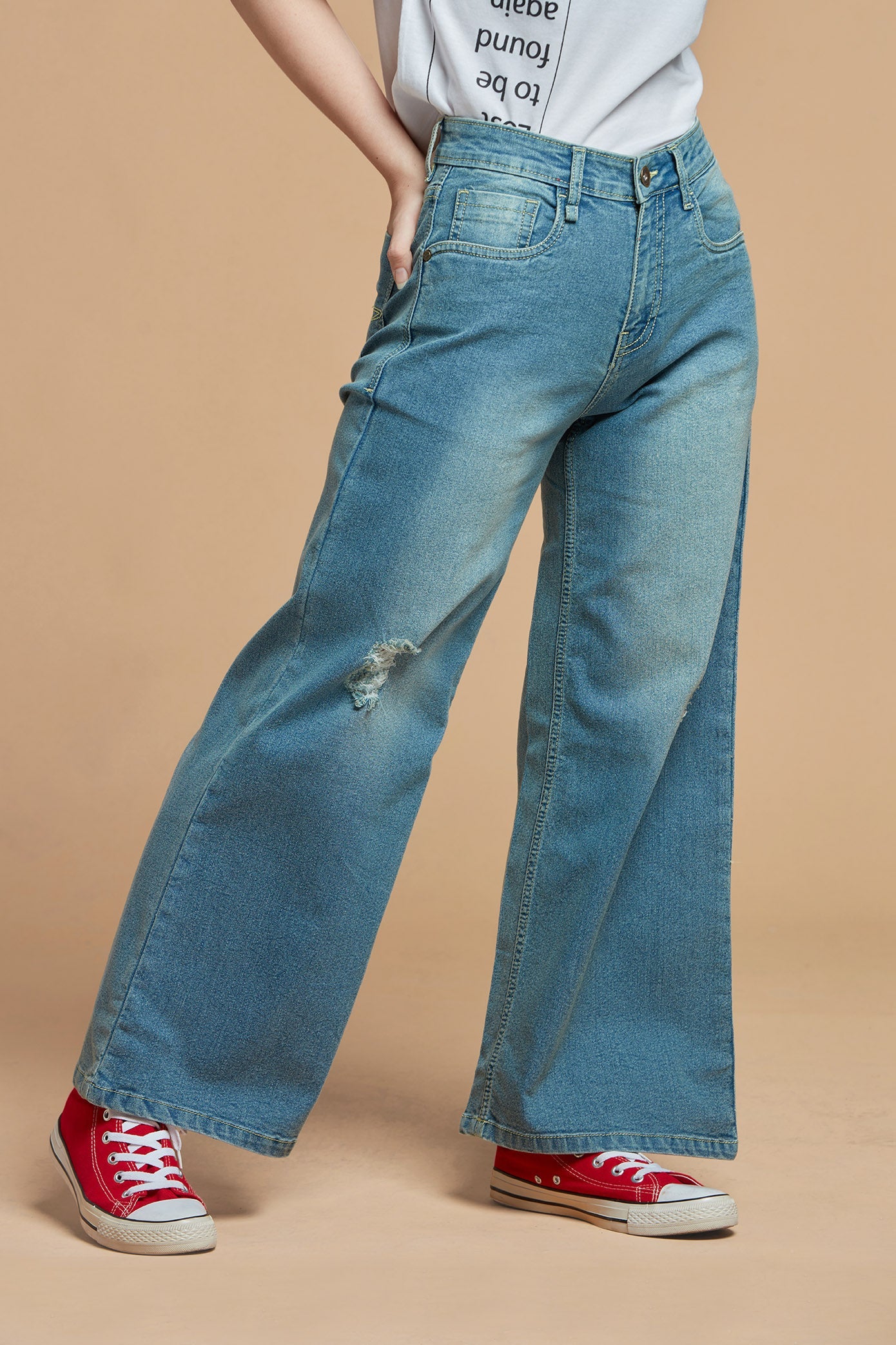  Jeans Flair Light And Cool Blue