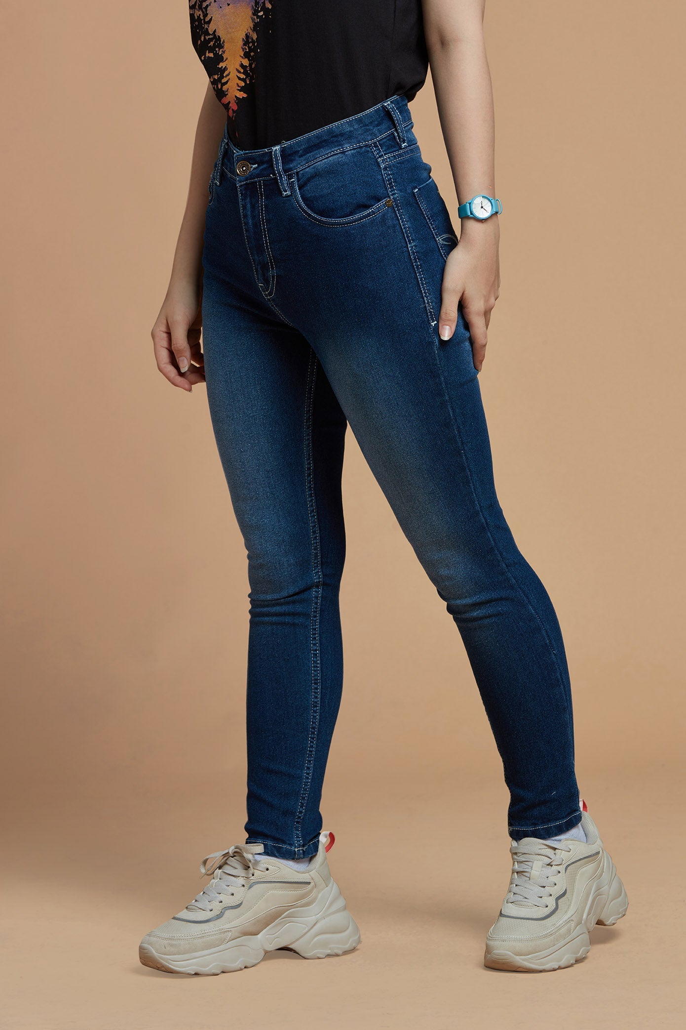 Denim Jeans Dark Blue