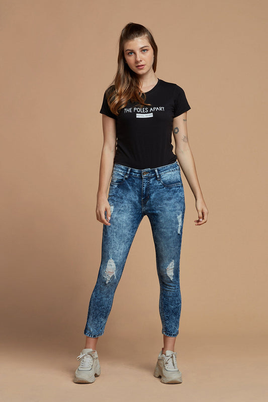 Buy Indigo Jeans & Jeggings for Women by GUESS Online | Ajio.com