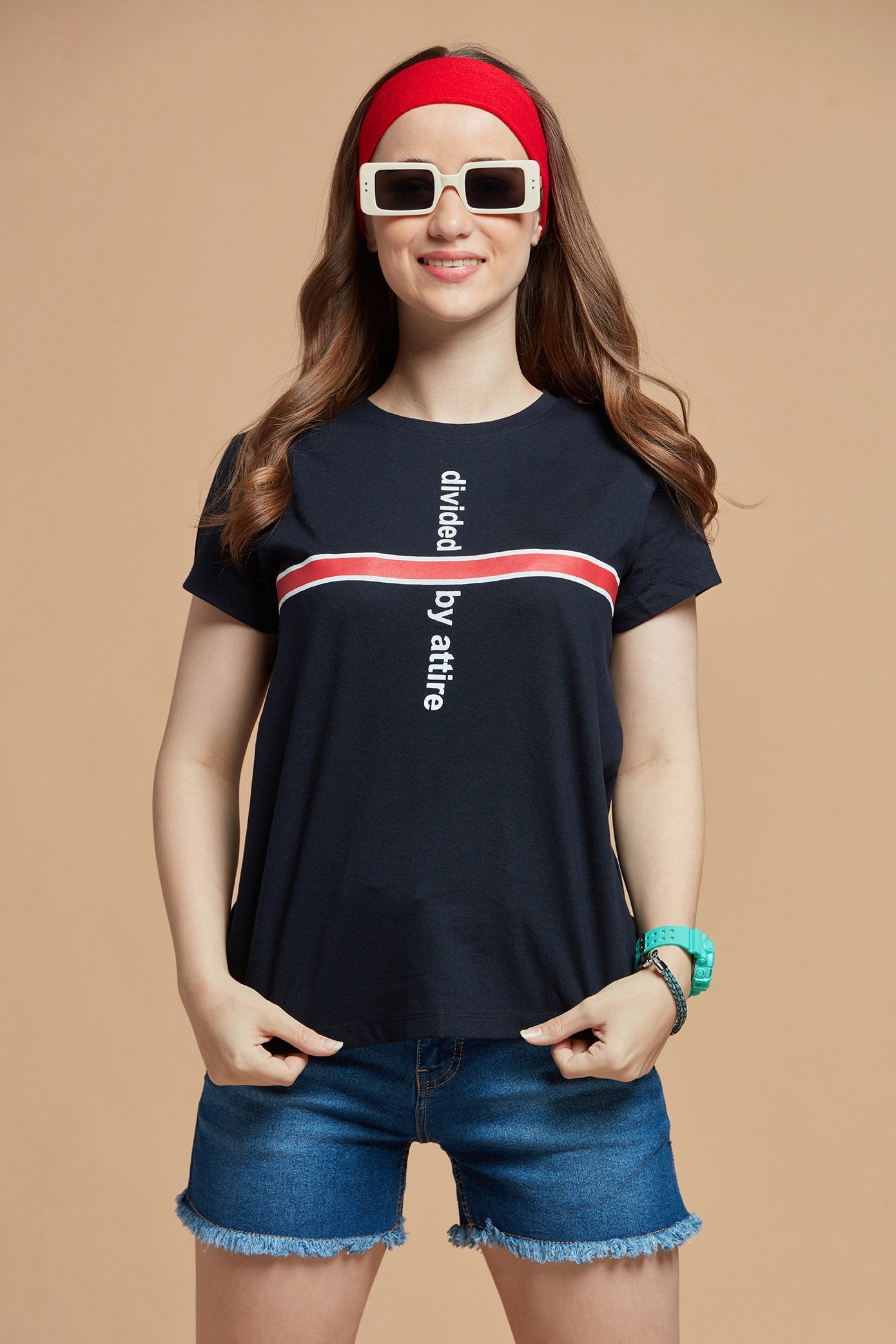 Women T-Shirt Blue 