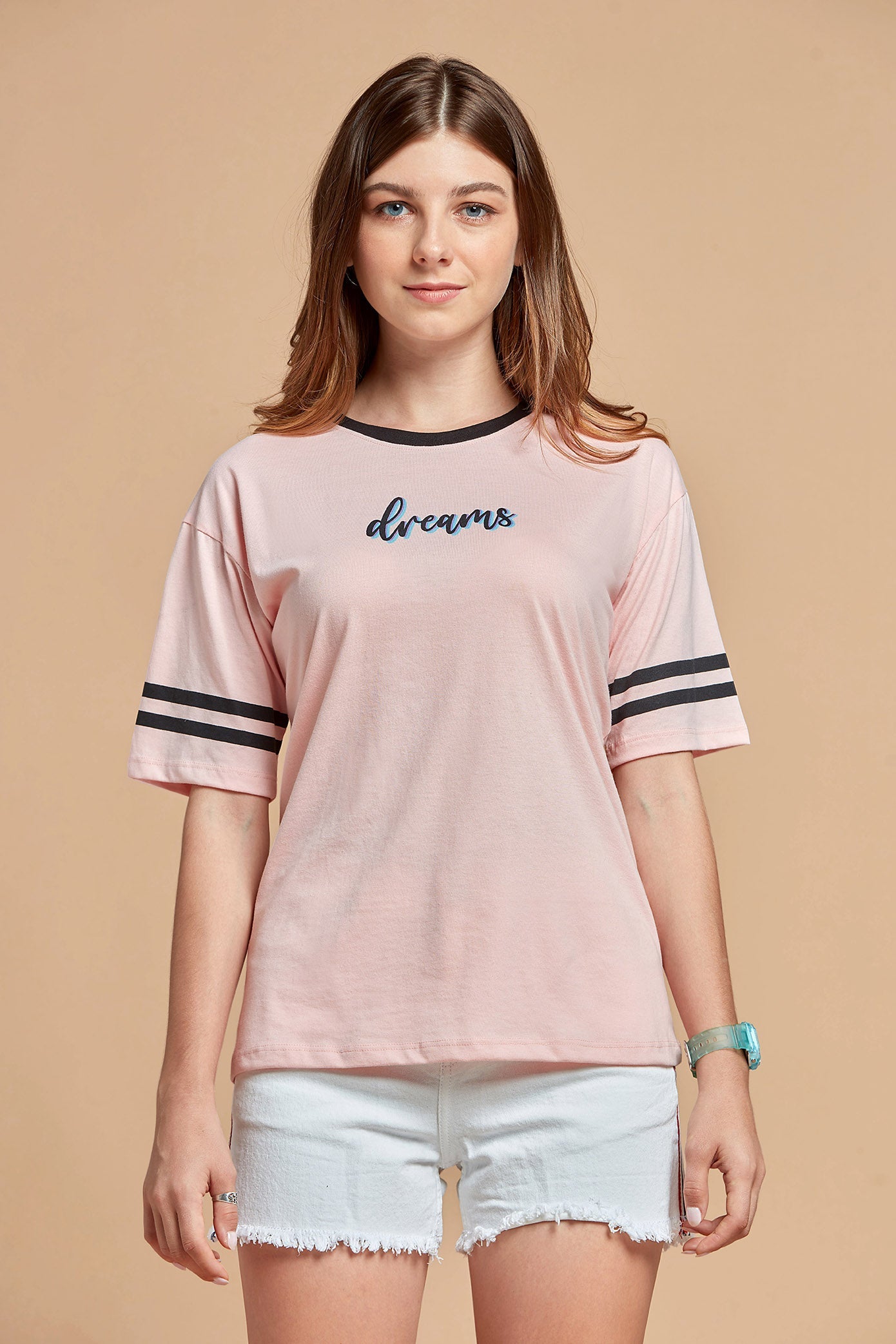 T-Shirt Soft Pink Women