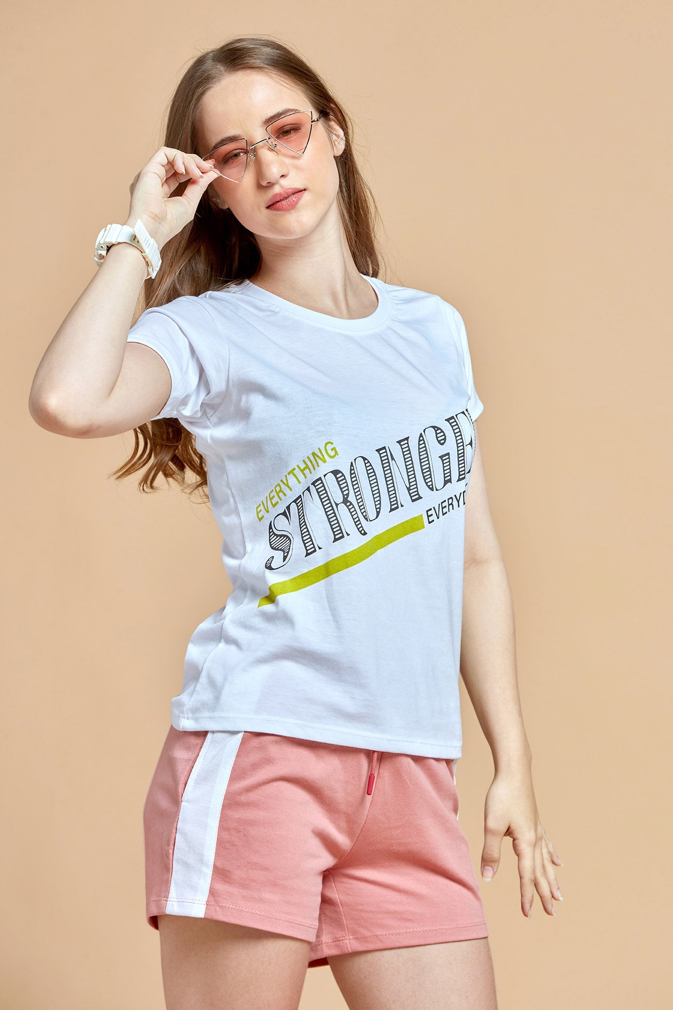 Women T-Shirt White 