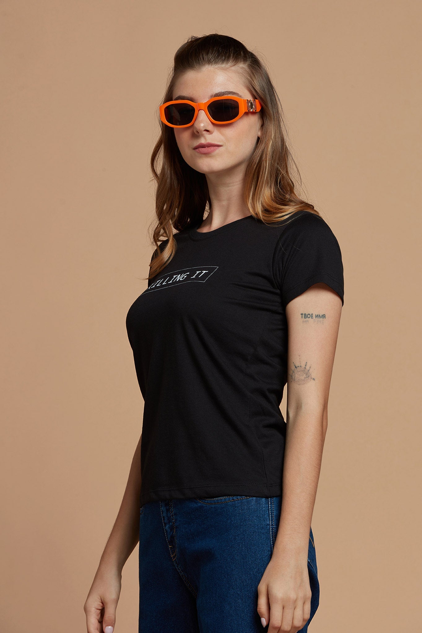 T-Shirt Simple Black