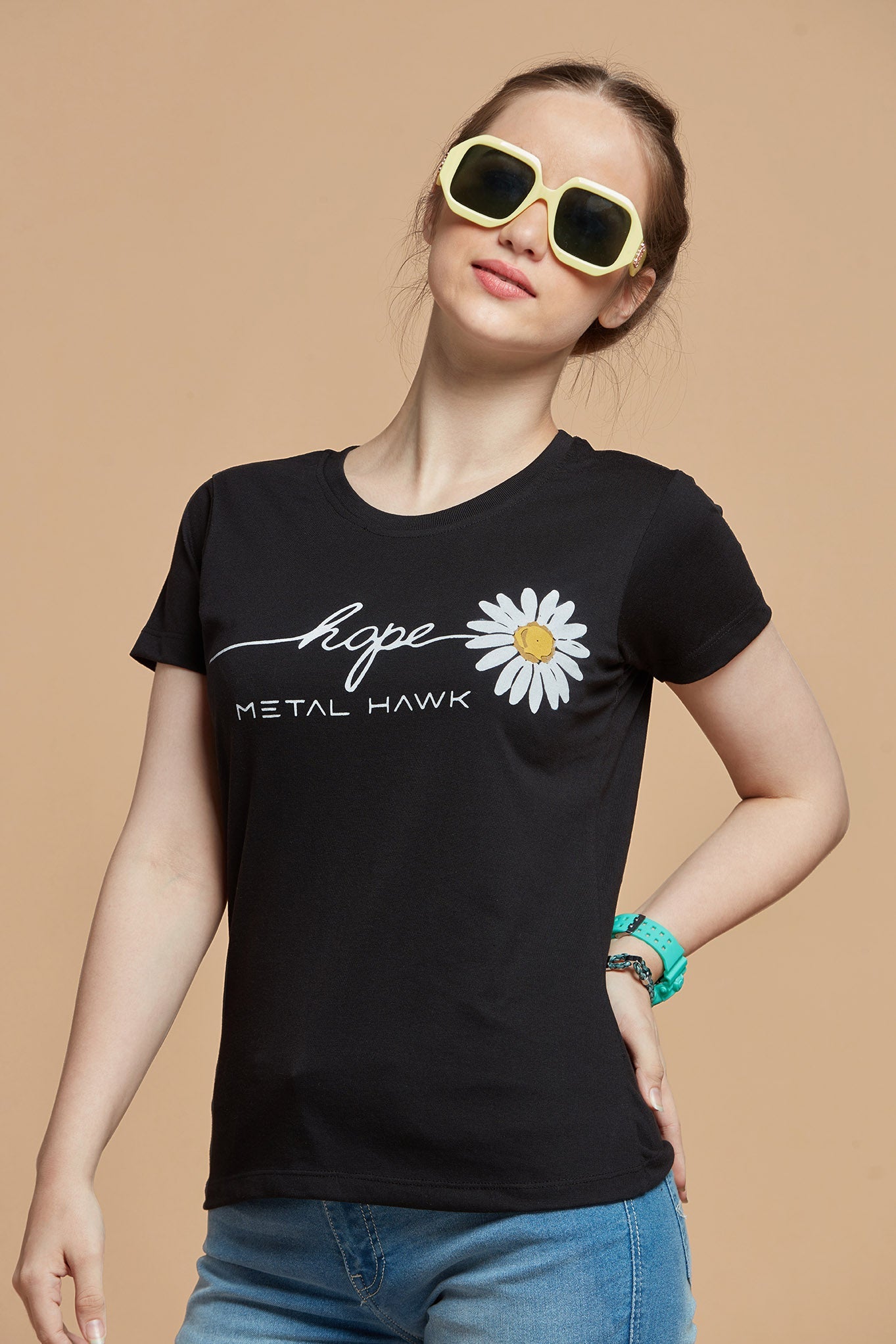 Women T-Shirt Black