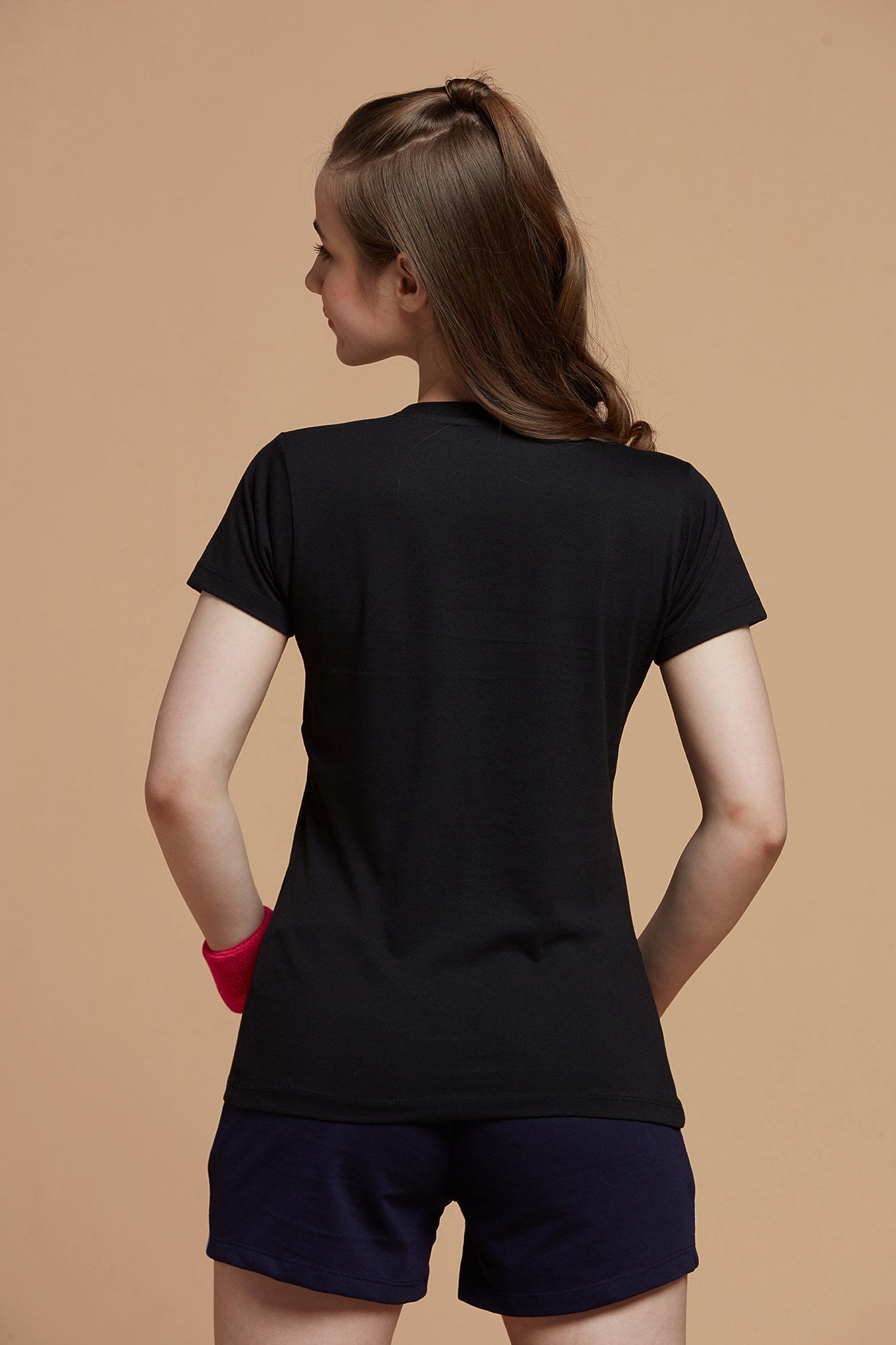 Black T-shirt for Women