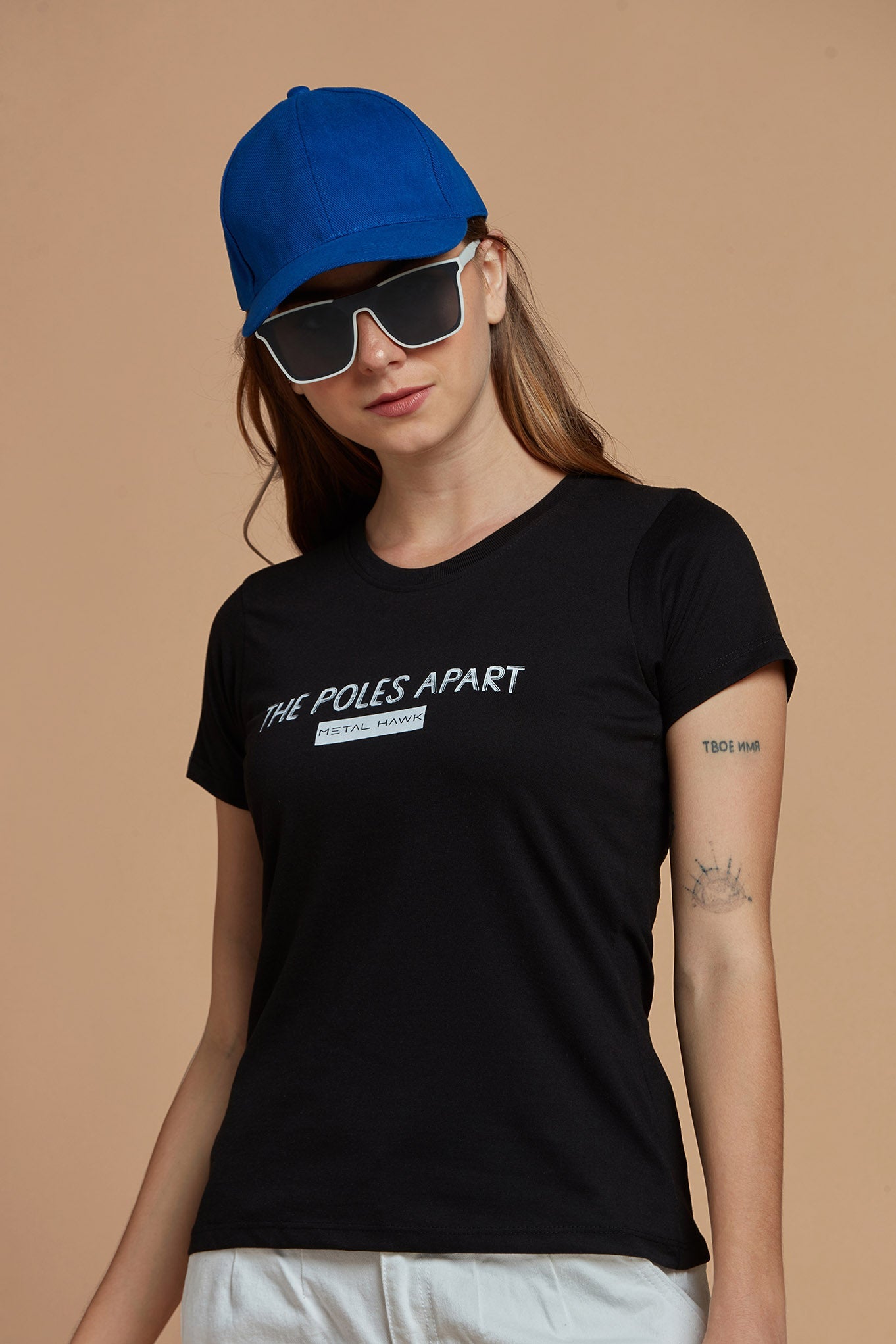 Women T-Shirt Classic Black Tee